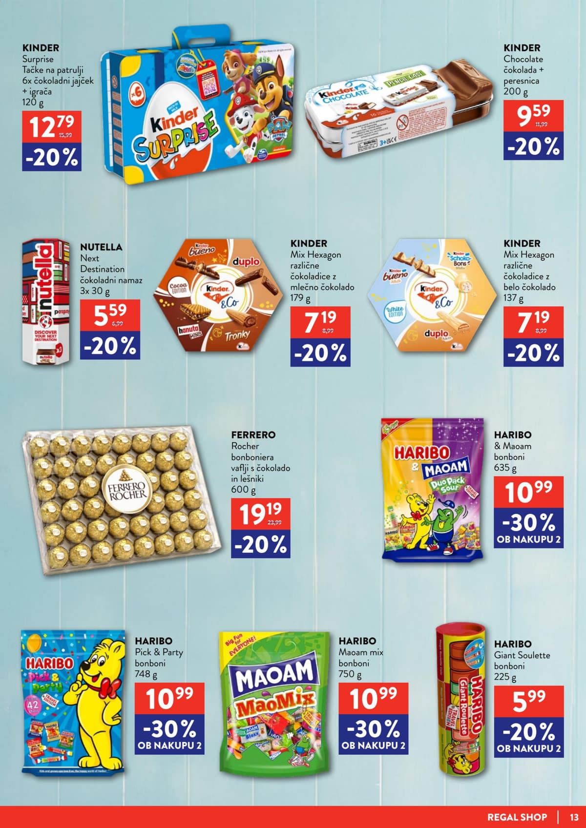 Stran 13. Regal Shop kataloga - Marec 2026 od 28.02.2026.