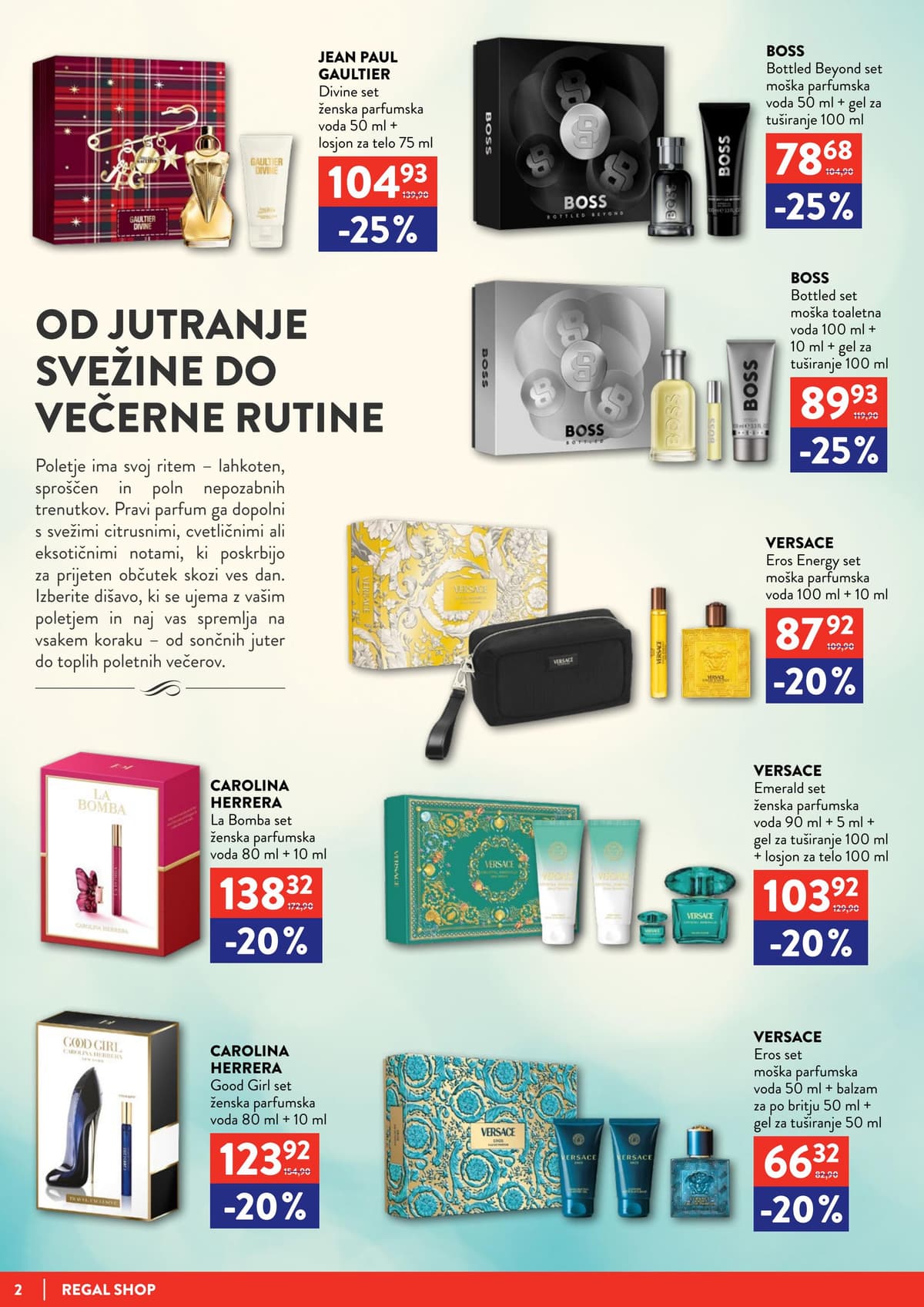 Stran 2. Regal Shop kataloga - Julij 2026 od 03.07.2026