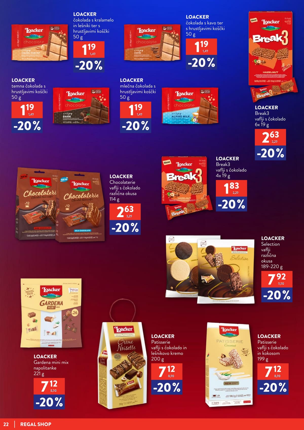 Stran 22. Regal Shop kataloga - Avgust 2026 od 01.08.2026