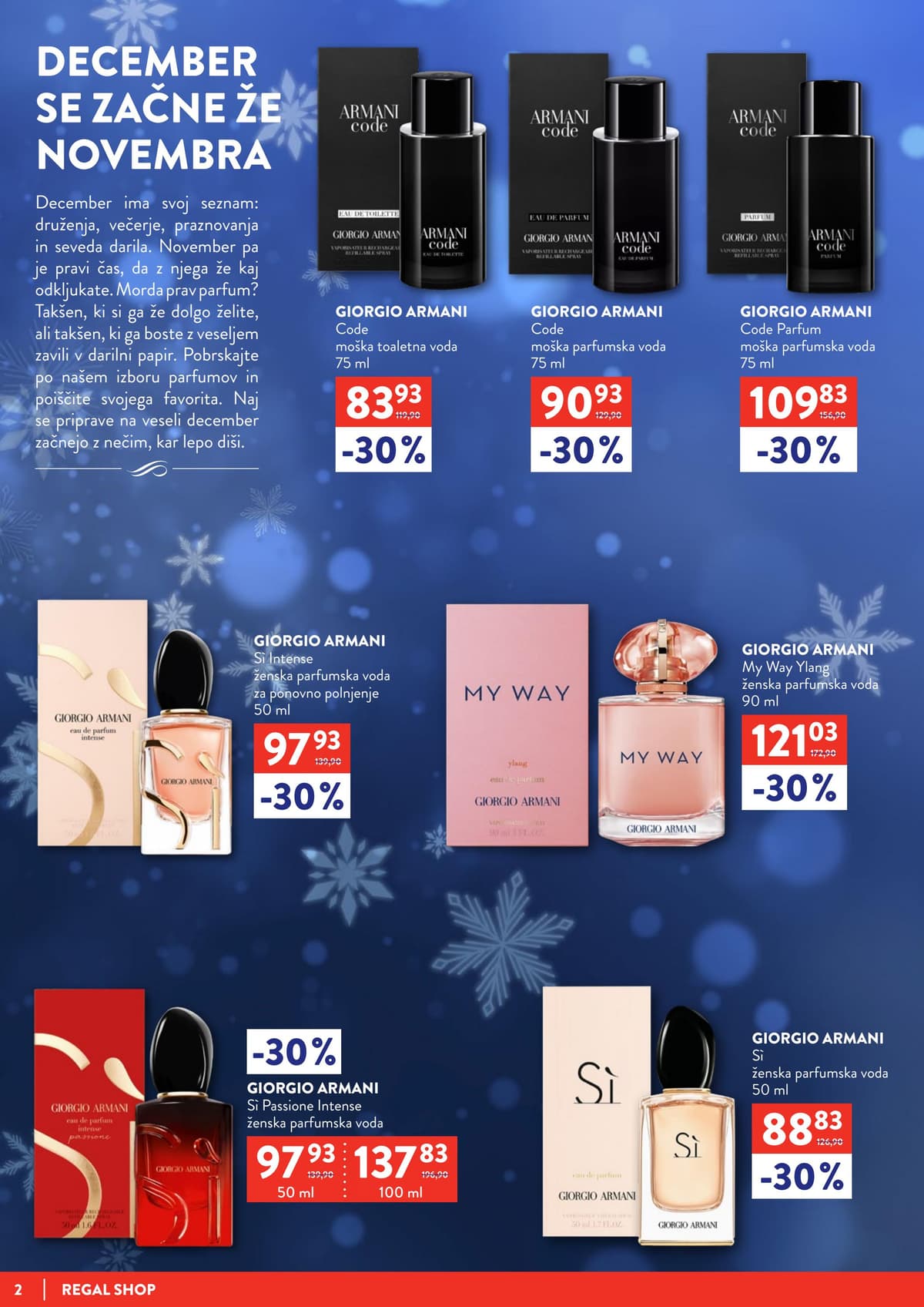 Stran 2. Regal Shop kataloga - November 2026 od 31.10.2026.