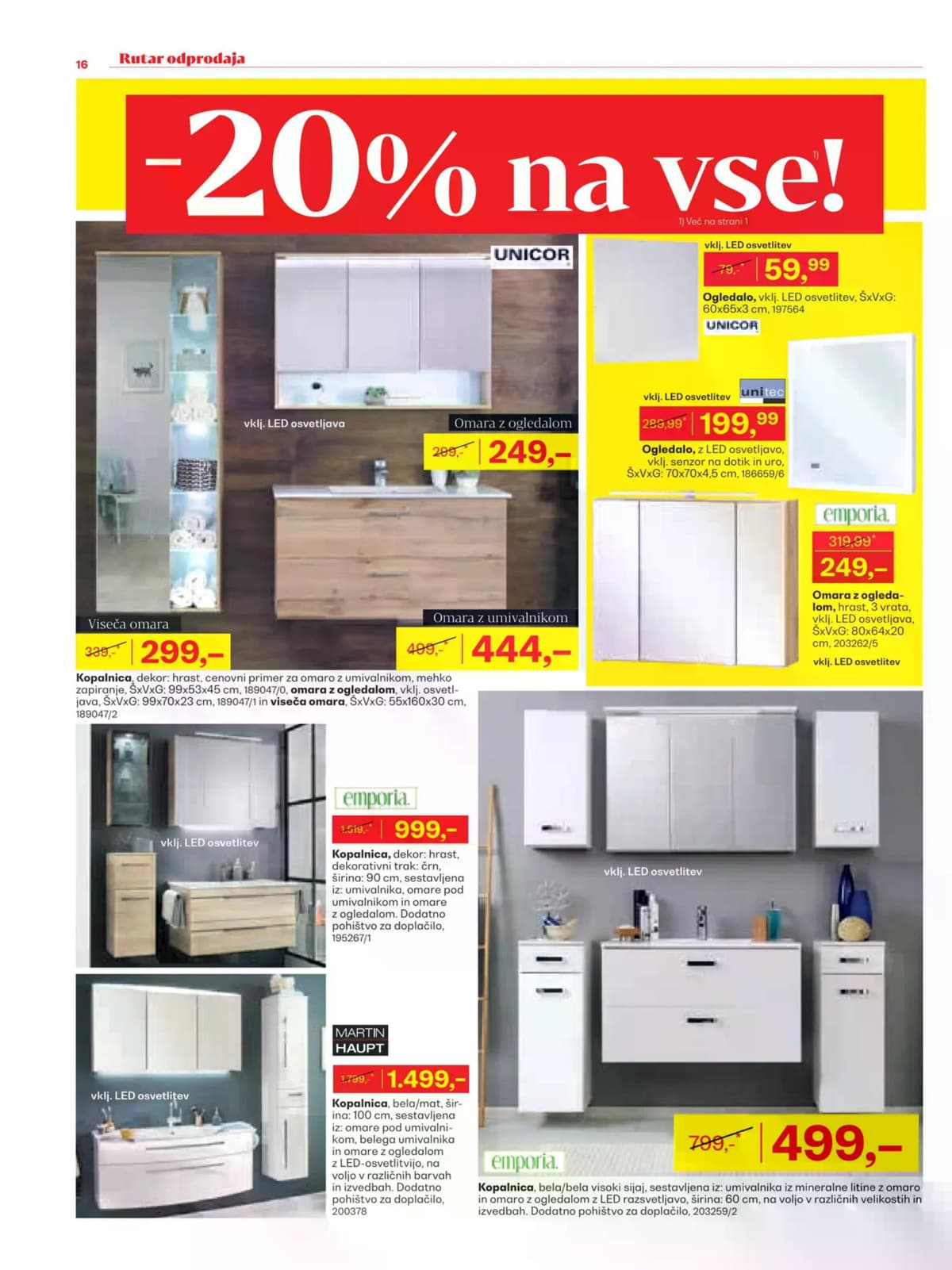 Stran 15. Rutar kataloga - Odprodaja od 03.03.2026.