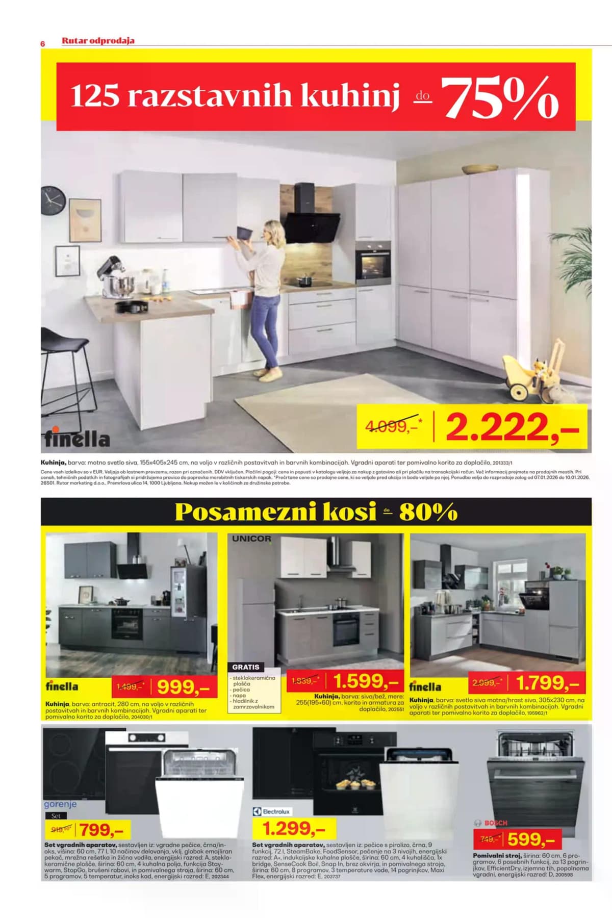 Stran 6. Rutar kataloga - Odprodaja od 03.03.2026.
