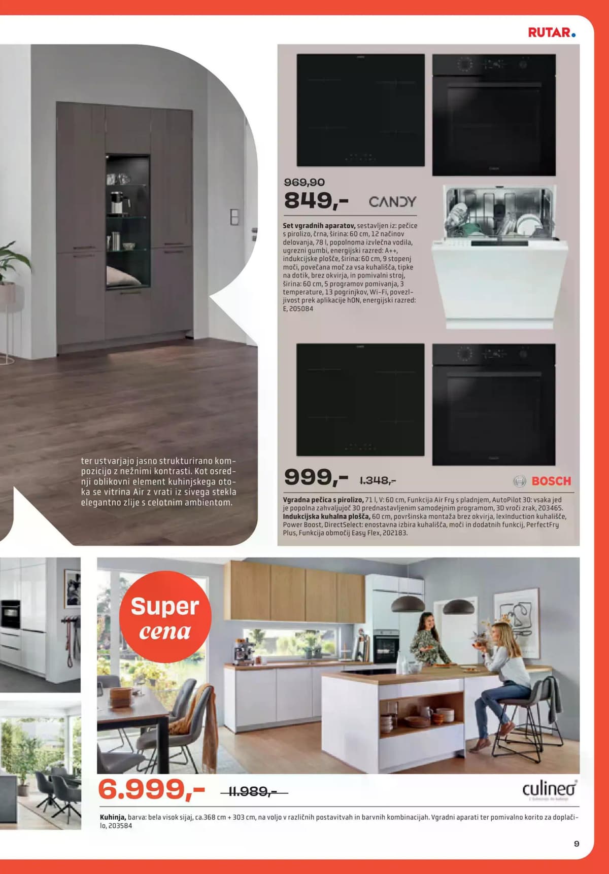 Stran 9. Rutar kataloga - Dom udobja -20% na skoraj vse od 01.10.2026.