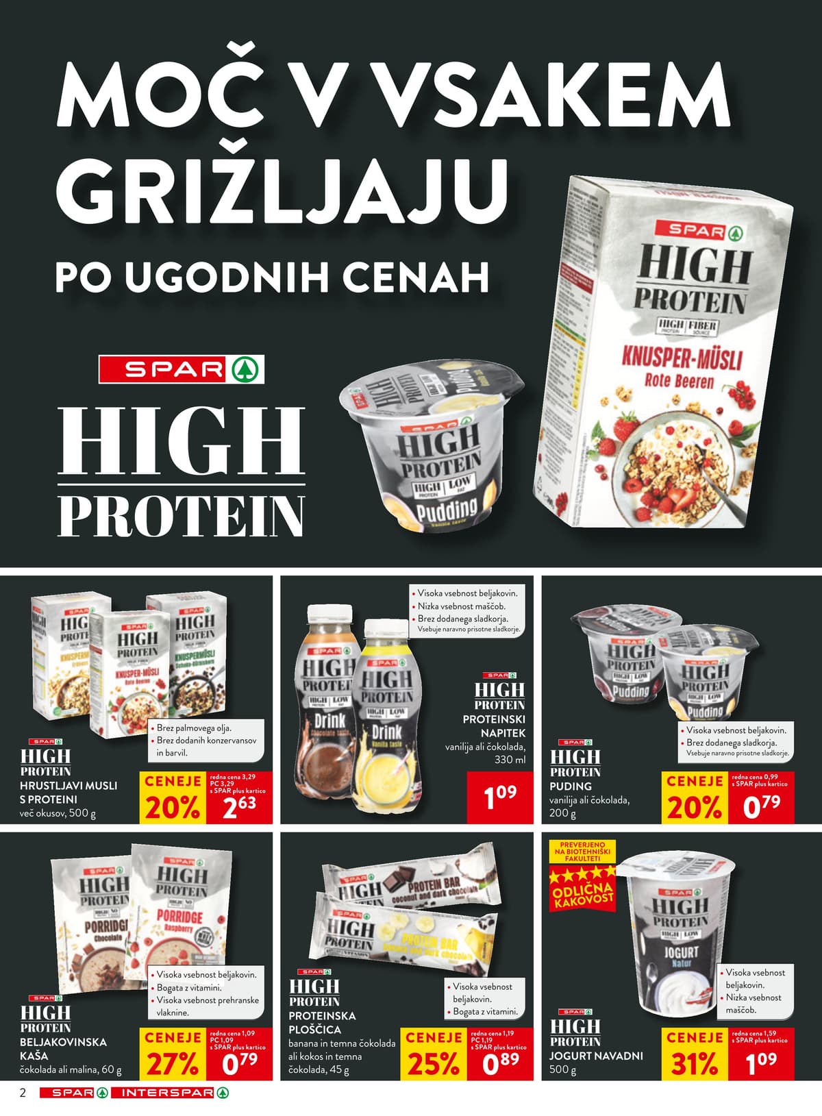 Stran 2. Spar kataloga - Akcijska ponudba od 03.03.2026.