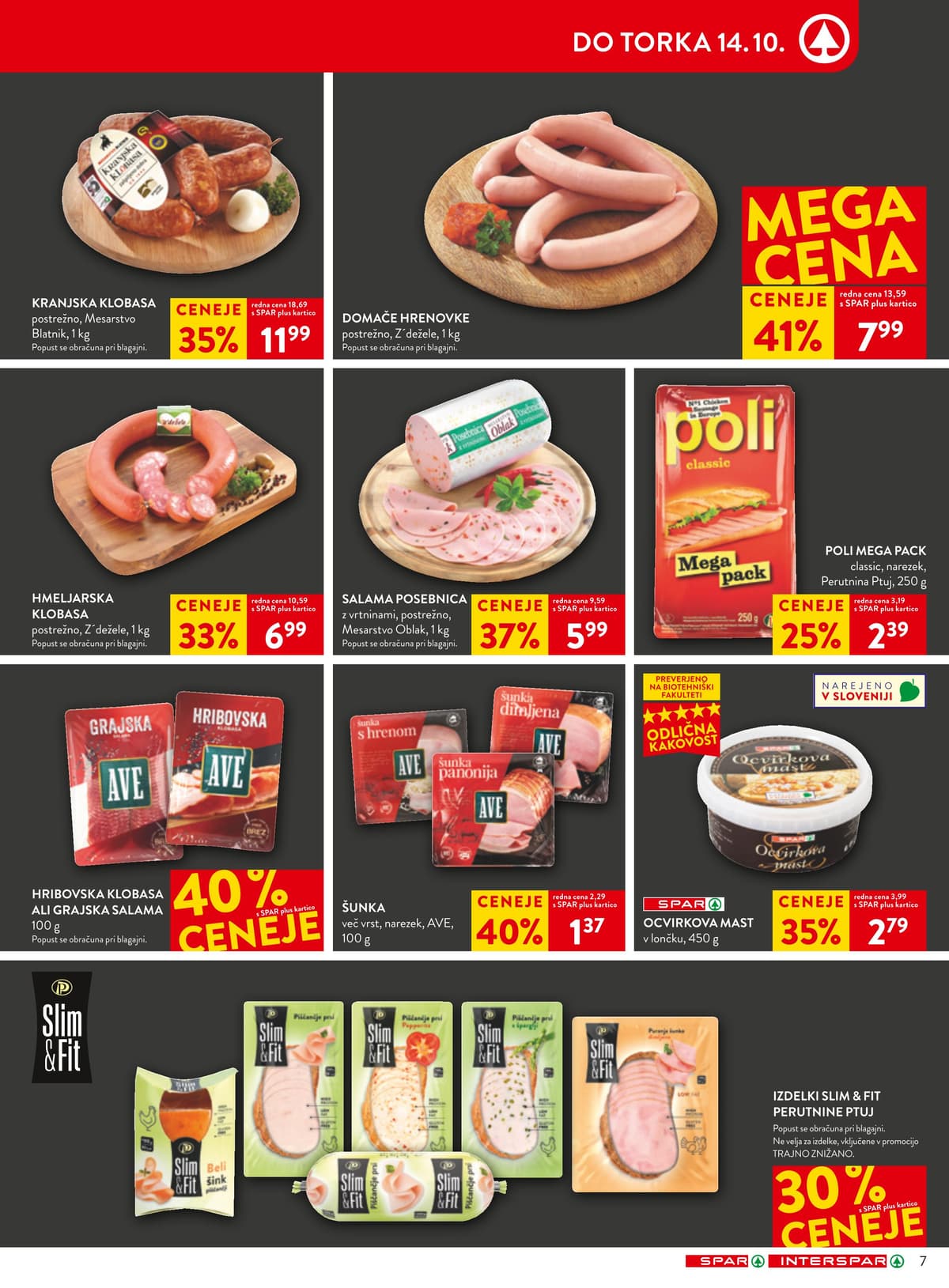 Stran 7. Spar kataloga - Akcijska ponudba od 03.03.2026.