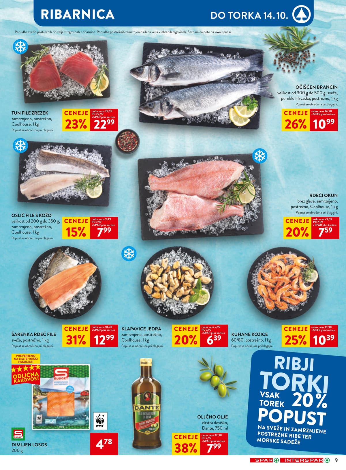 Stran 9. Spar kataloga - Akcijska ponudba od 03.03.2026.