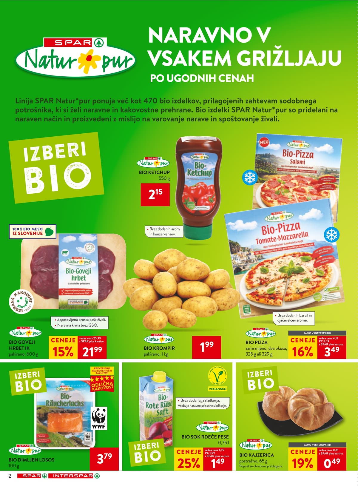 Stran 2. Spar kataloga - Akcijska ponudba od 01.03.2026.