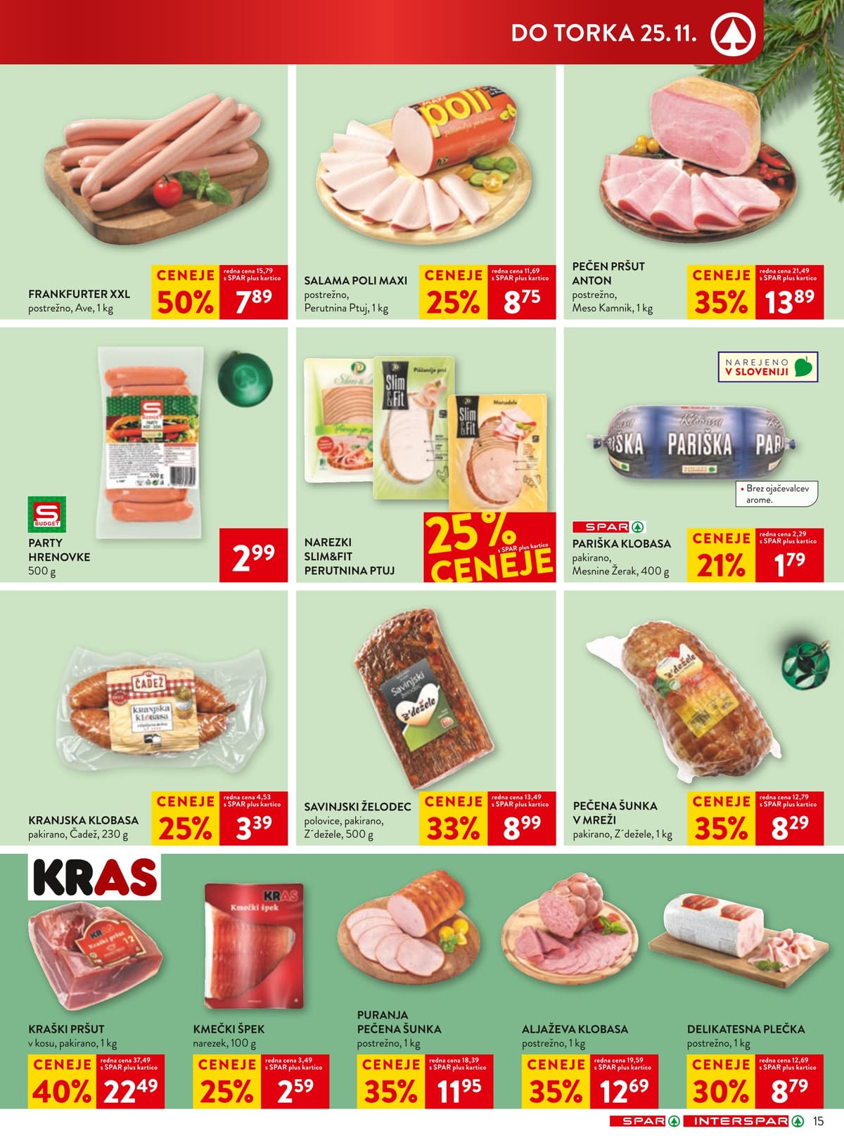 Stran 15. Spar kataloga - Akcijska ponudba od 02.03.2026.