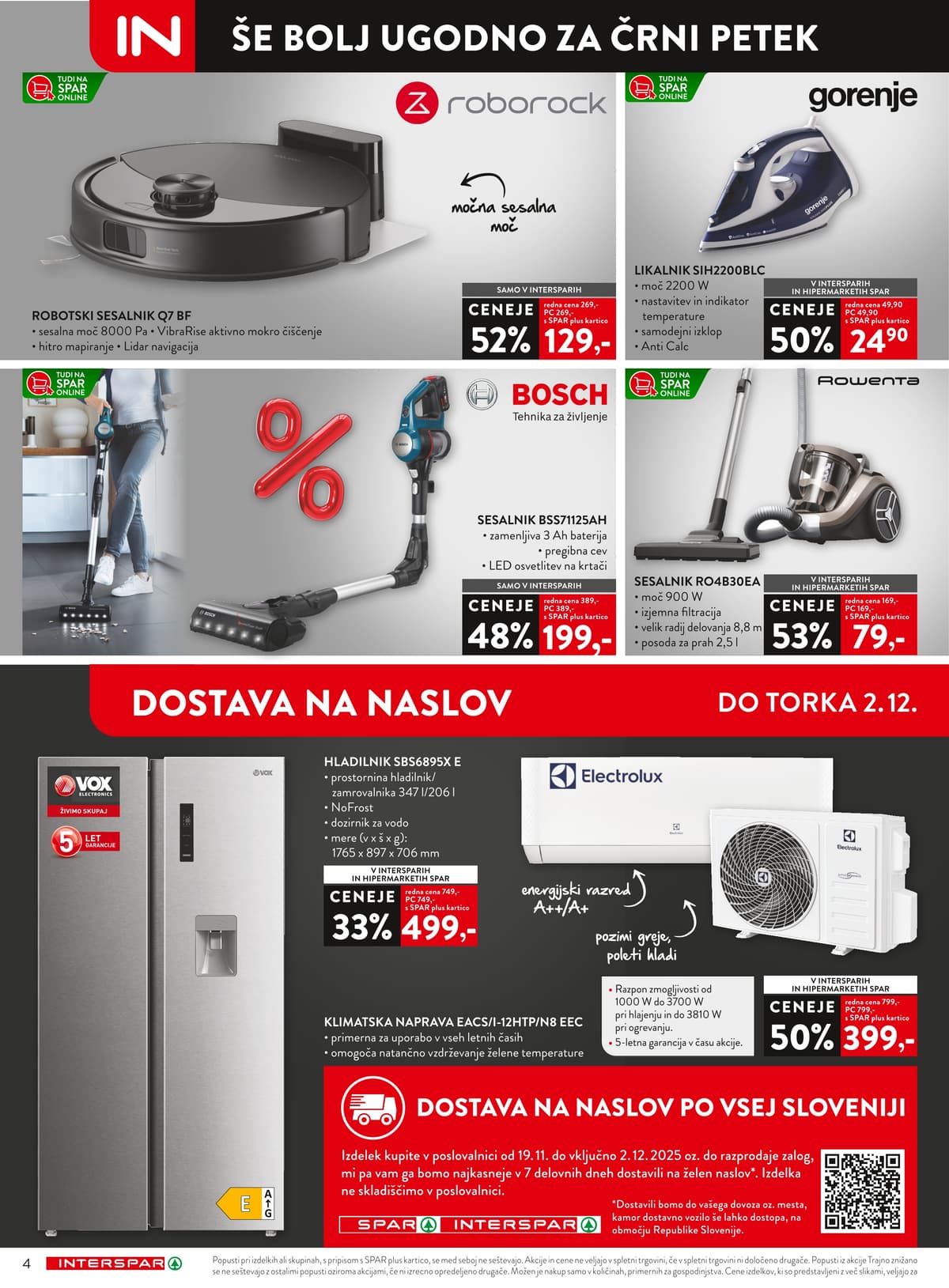 Stran 4. Spar kataloga - Črni petek od 01.03.2026.