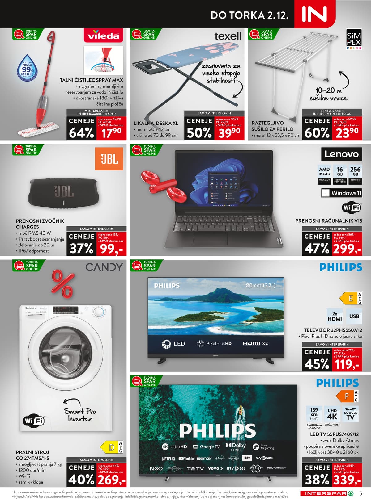 Stran 5. Spar kataloga - Črni petek od 01.03.2026.