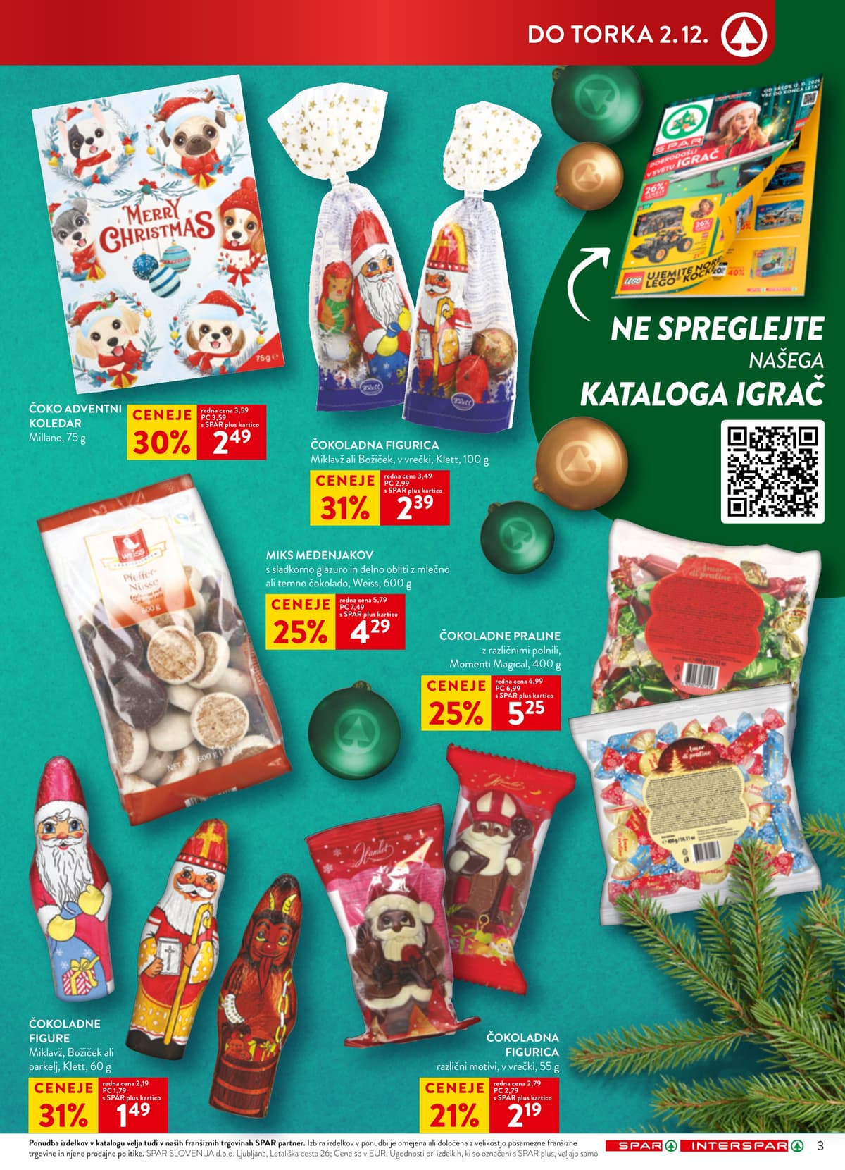 Stran 3. Spar kataloga - Akcijska ponudba od 02.03.2026.