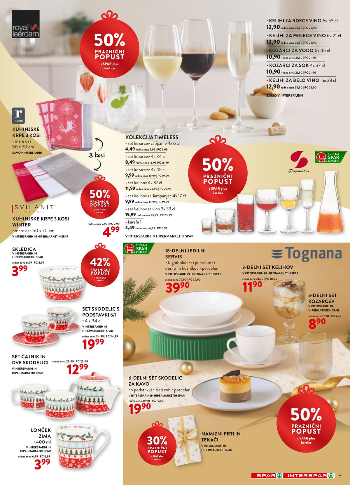 Stran 3. Spar kataloga - Darila z navdihom praznikov