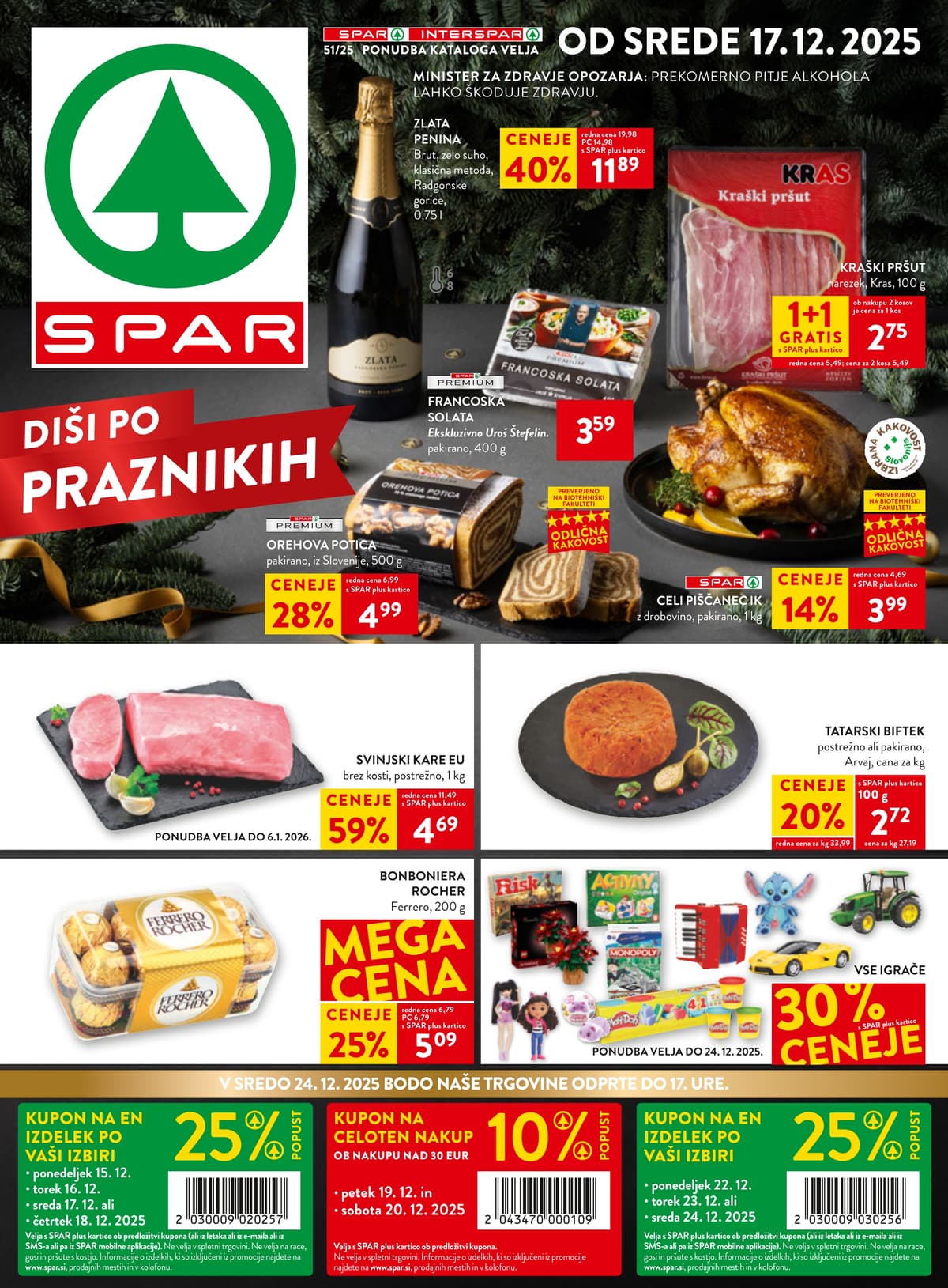 Stran 1. Spar kataloga - Akcijska ponudba od 02.03.2026.