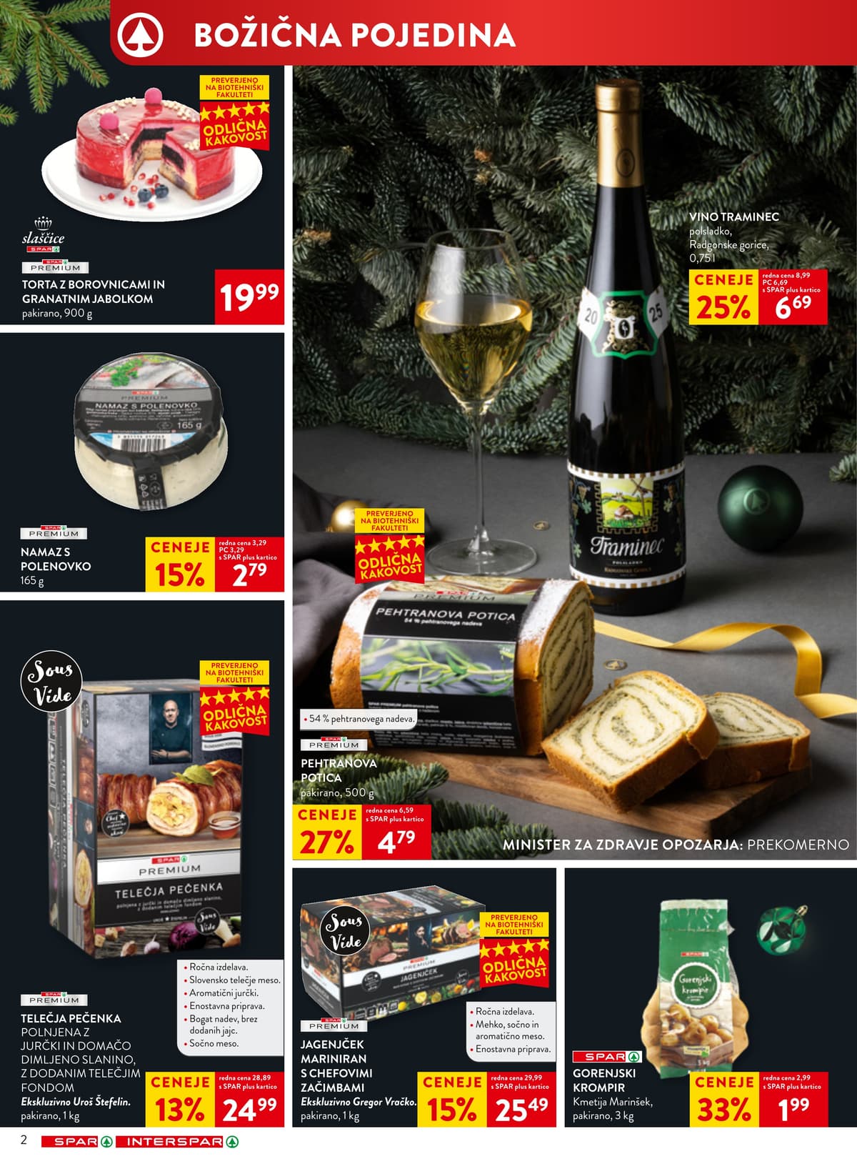 Stran 2. Spar kataloga - Akcijska ponudba od 02.03.2026.