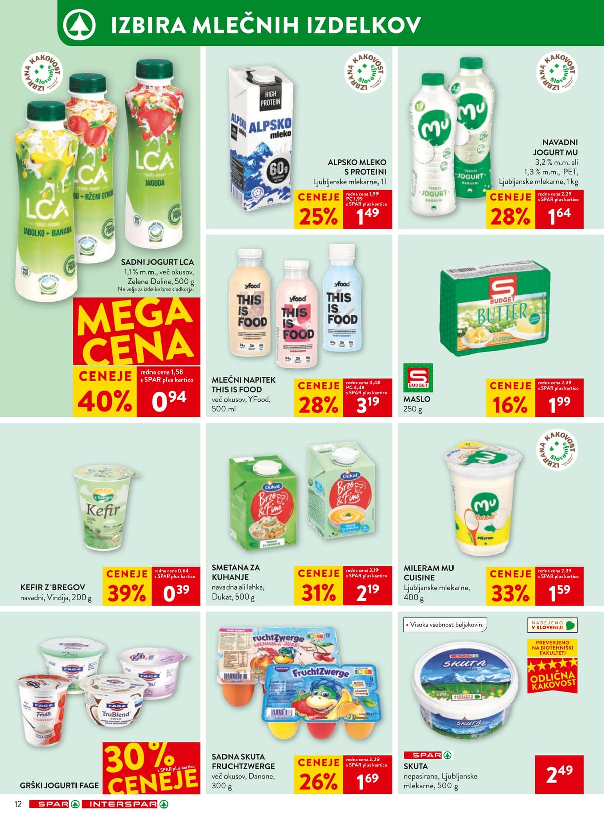 Stran 12. Spar kataloga - Akcijska ponudba od 24.02.2026.