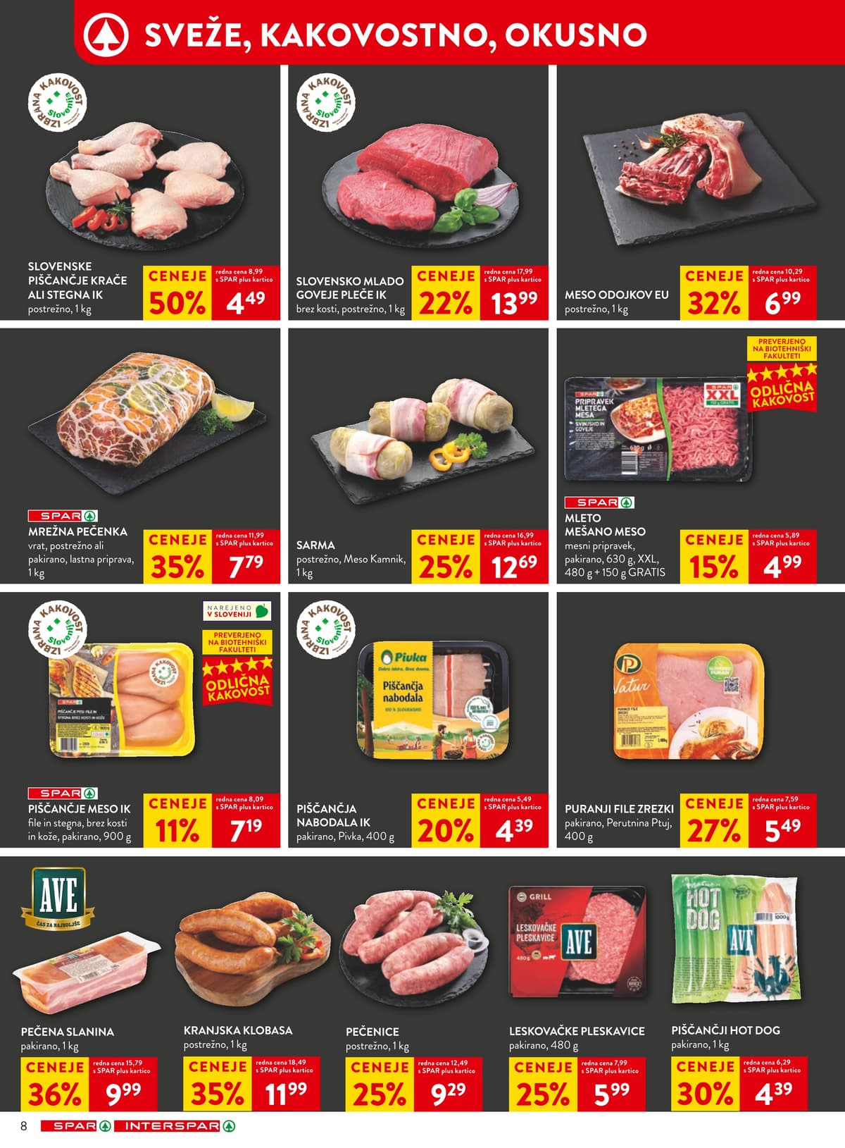 Stran 8. Spar kataloga - Akcijska ponudba od 24.02.2026.