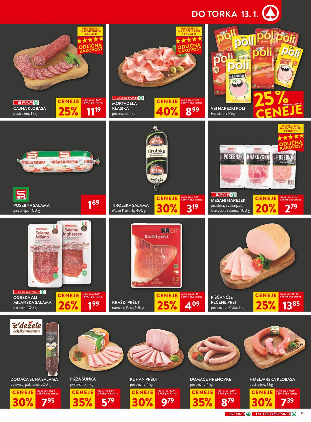 Stran 9. Spar kataloga - Akcijska ponudba od 24.02.2026.