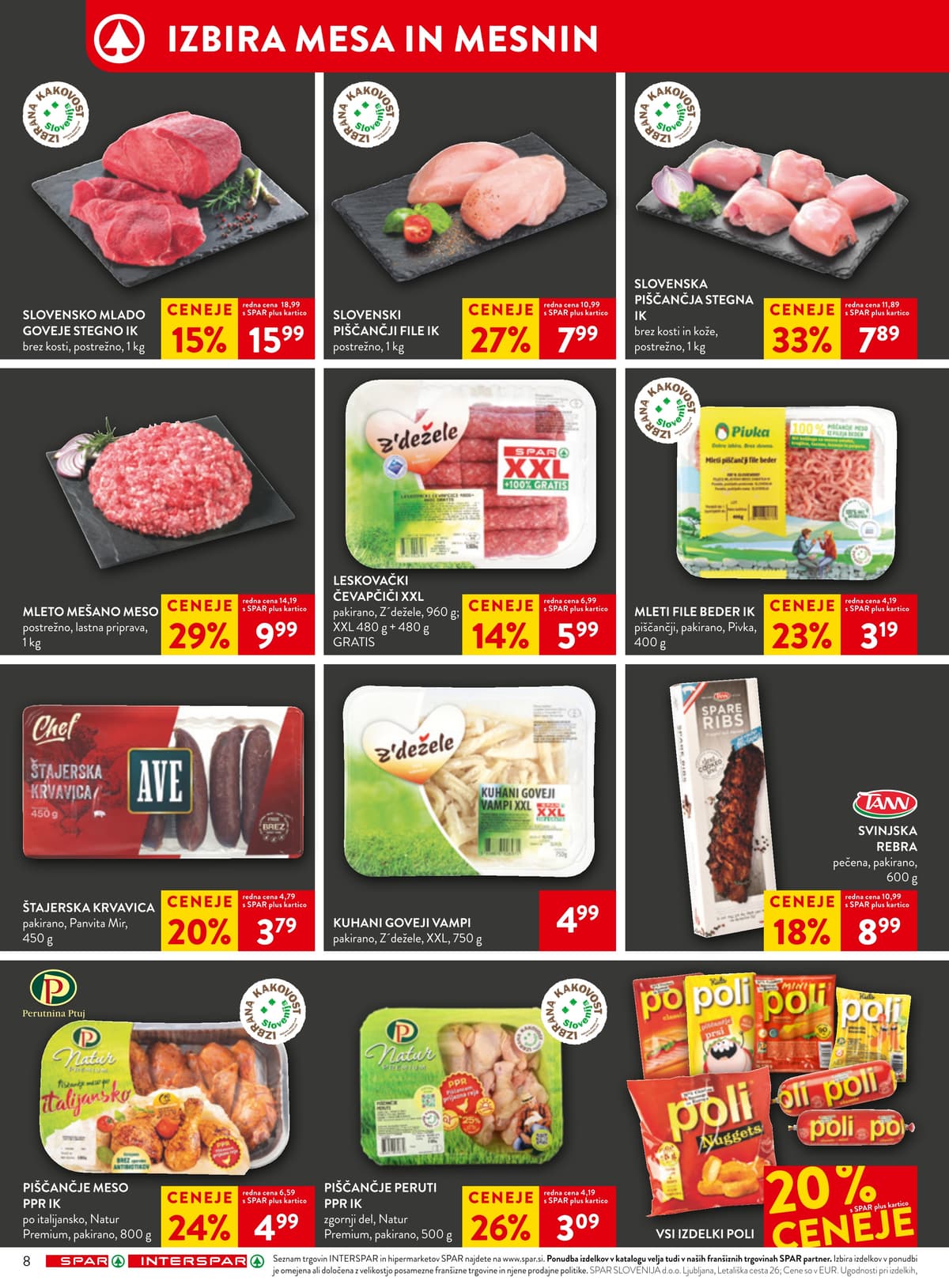 Stran 8. Spar kataloga - Akcija od 27.02.2026.