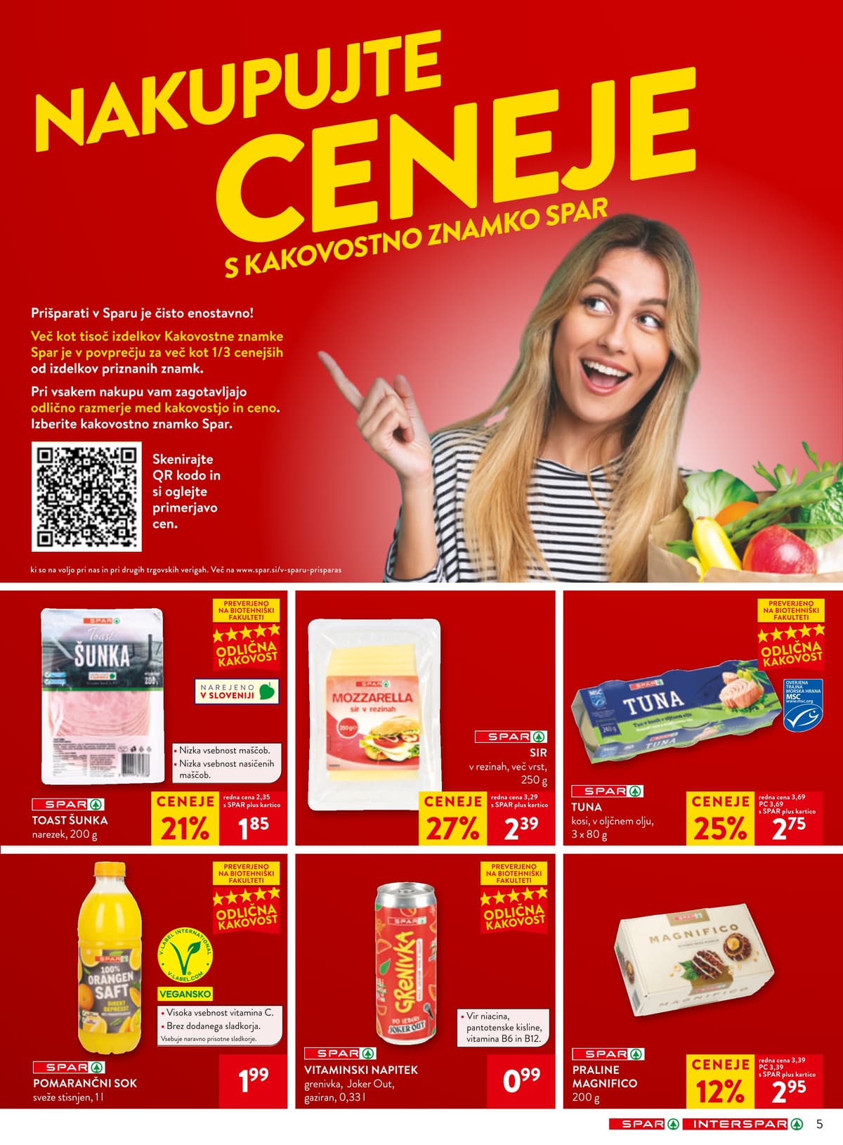 Stran 5. Spar kataloga - Tedenska Ponudba od 06.03.2026.