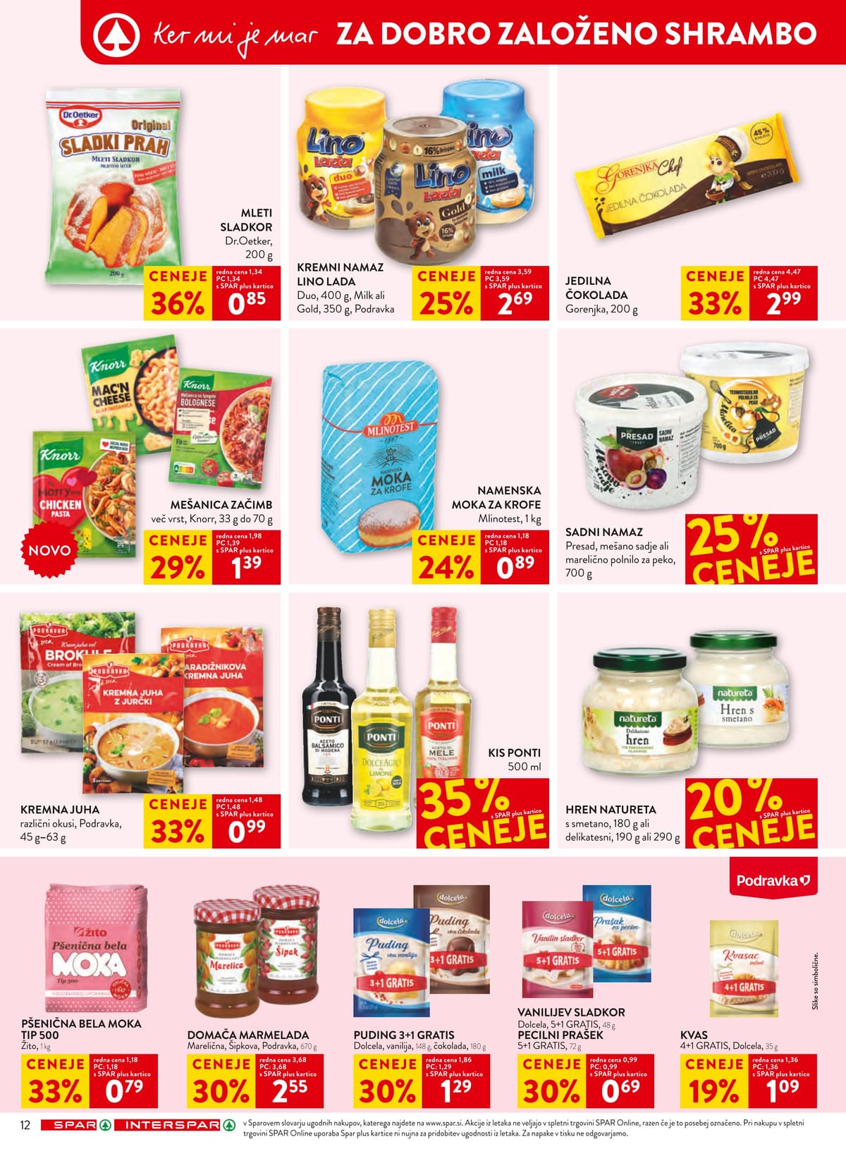 Stran 18. Spar kataloga - Akcijska Ponudba od 03.03.2026.