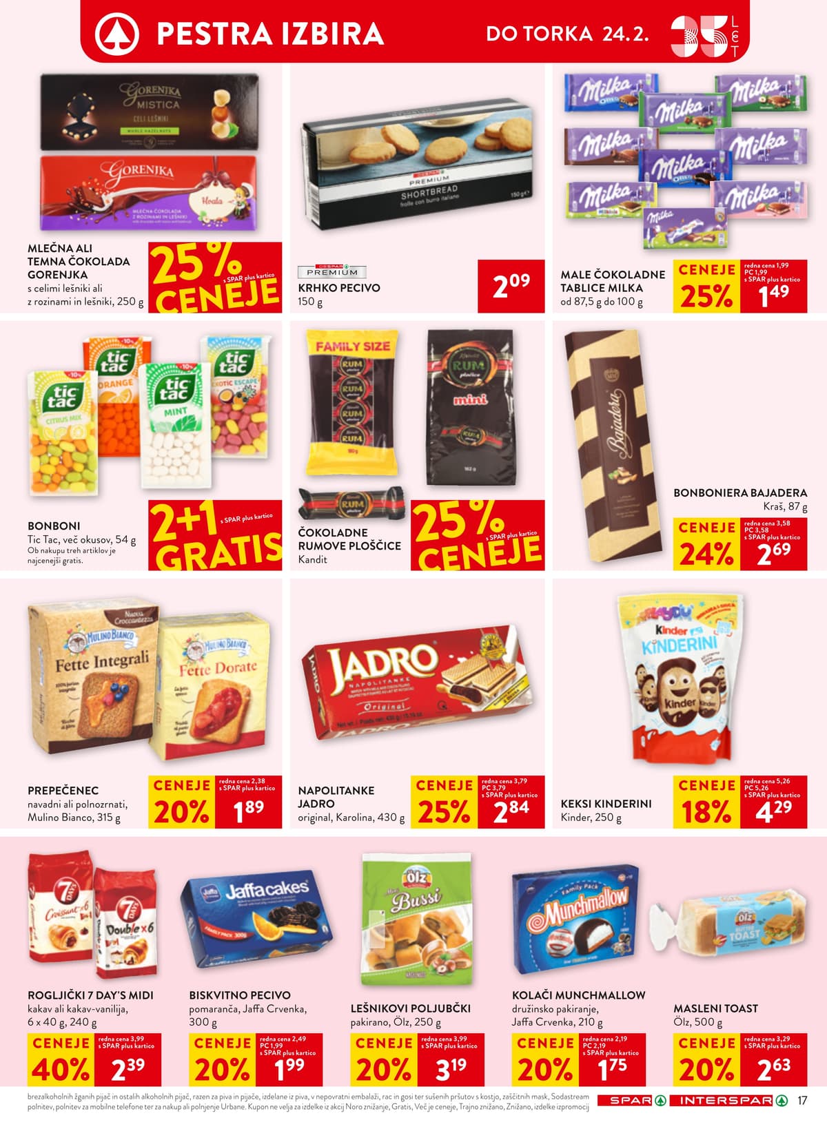 Stran 21. Spar kataloga - Akcijska Ponudba od 18.02.2026.