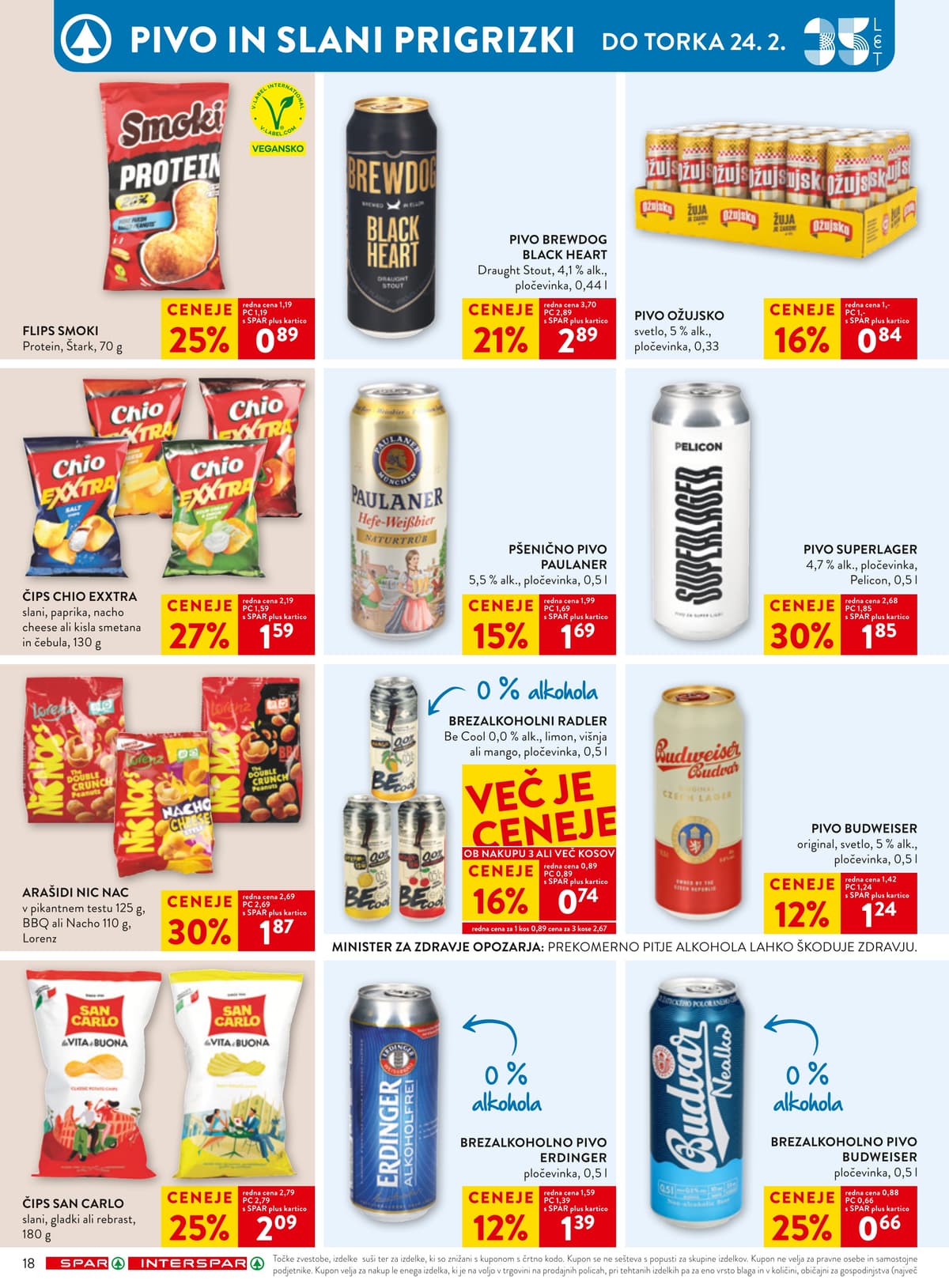 Stran 25. Spar kataloga - Akcijska Ponudba od 18.02.2026.