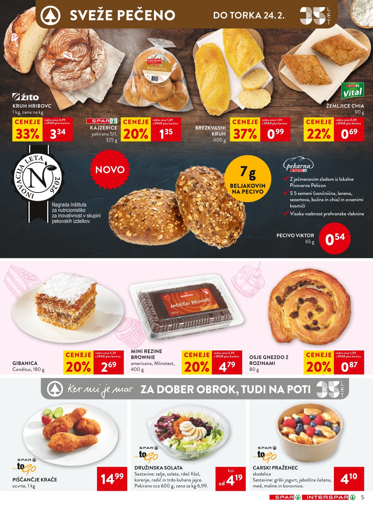 Stran 5. Spar kataloga - Akcijska Ponudba od 18.02.2026.