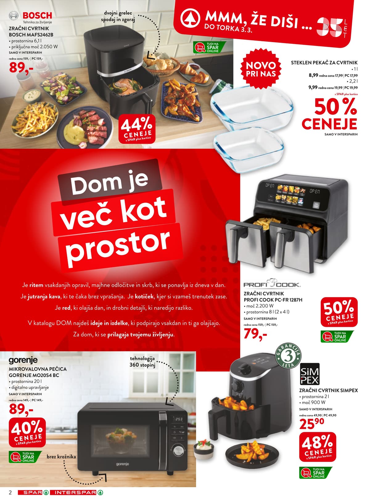 Stran 2. Spar kataloga - Dom od 09.03.2026.