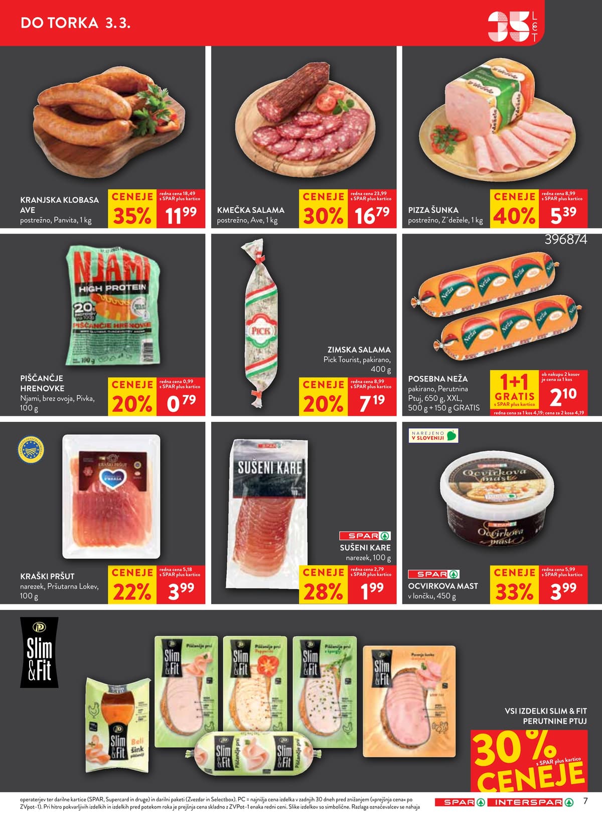 Stran 7. Spar kataloga - Akcijska Ponudba od 22.02.2026.