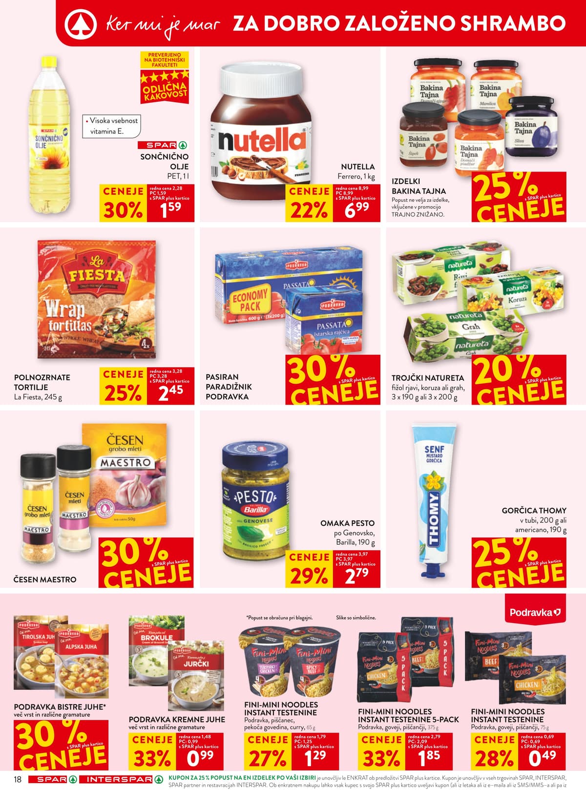 Stran 22. Spar kataloga - Akcijska Ponudba