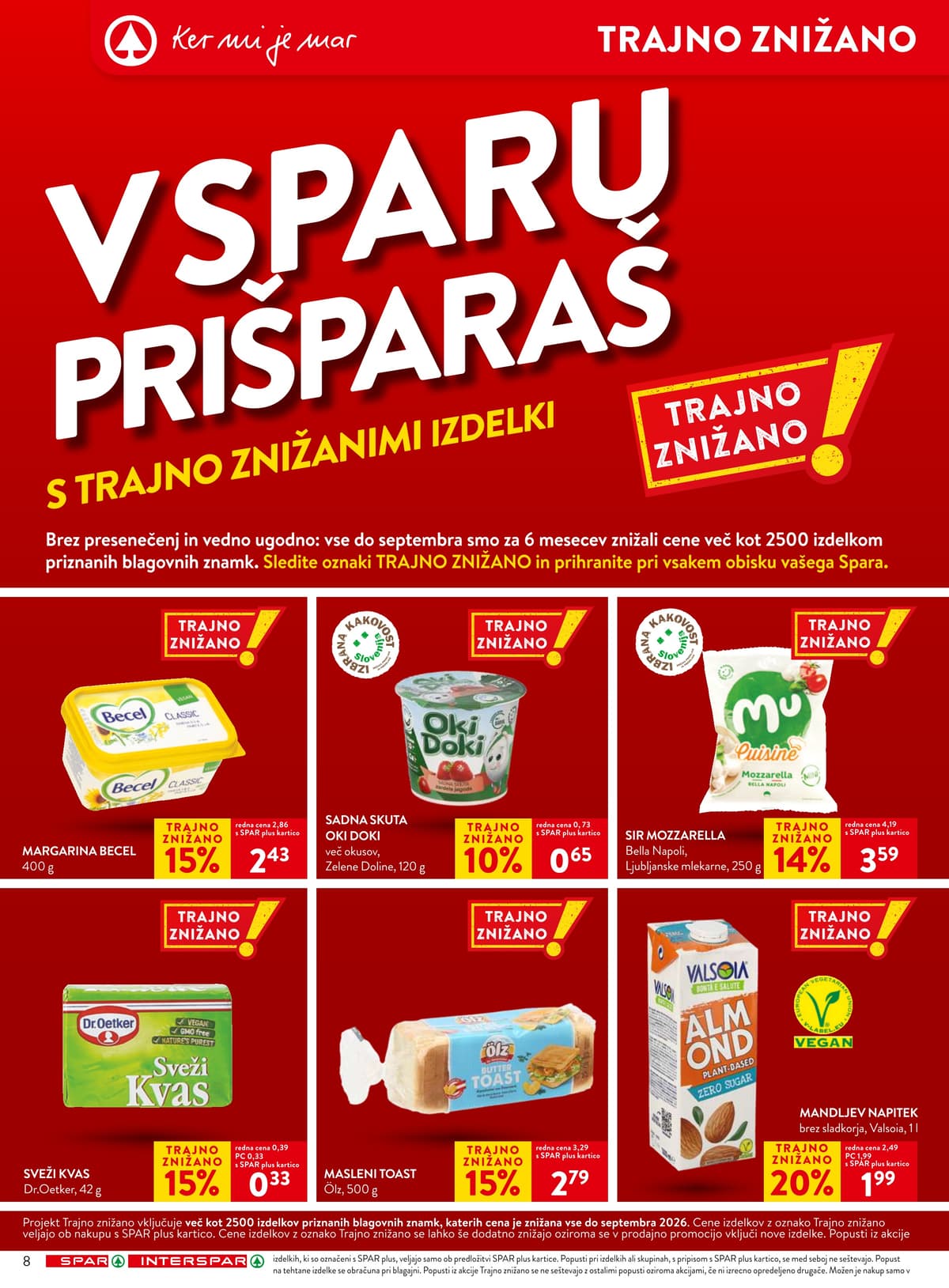 Stran 8. Spar kataloga - Akcijska Ponudba