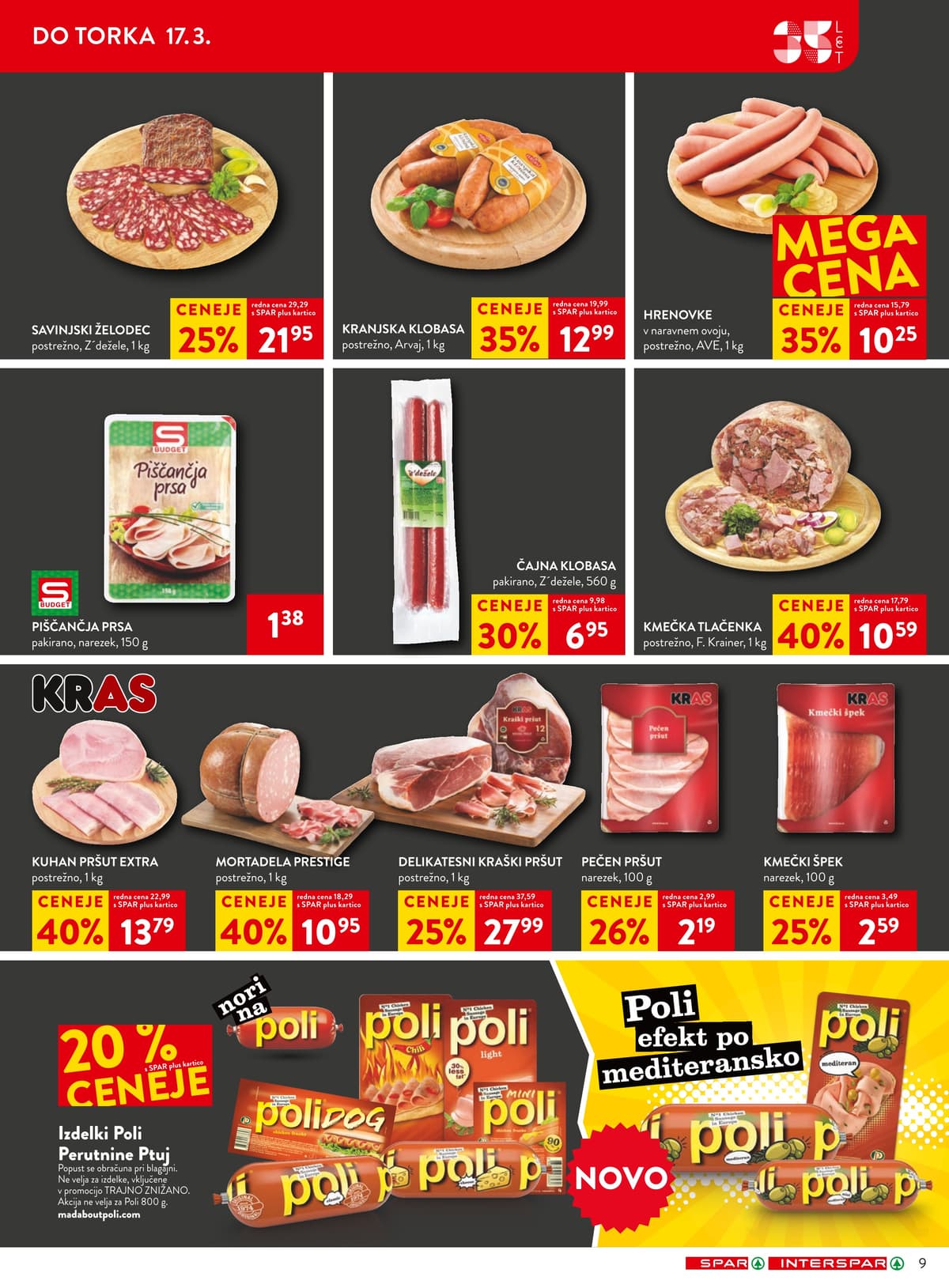 Stran 11. Spar kataloga - Akcijska Ponudba od 09.03.2026.