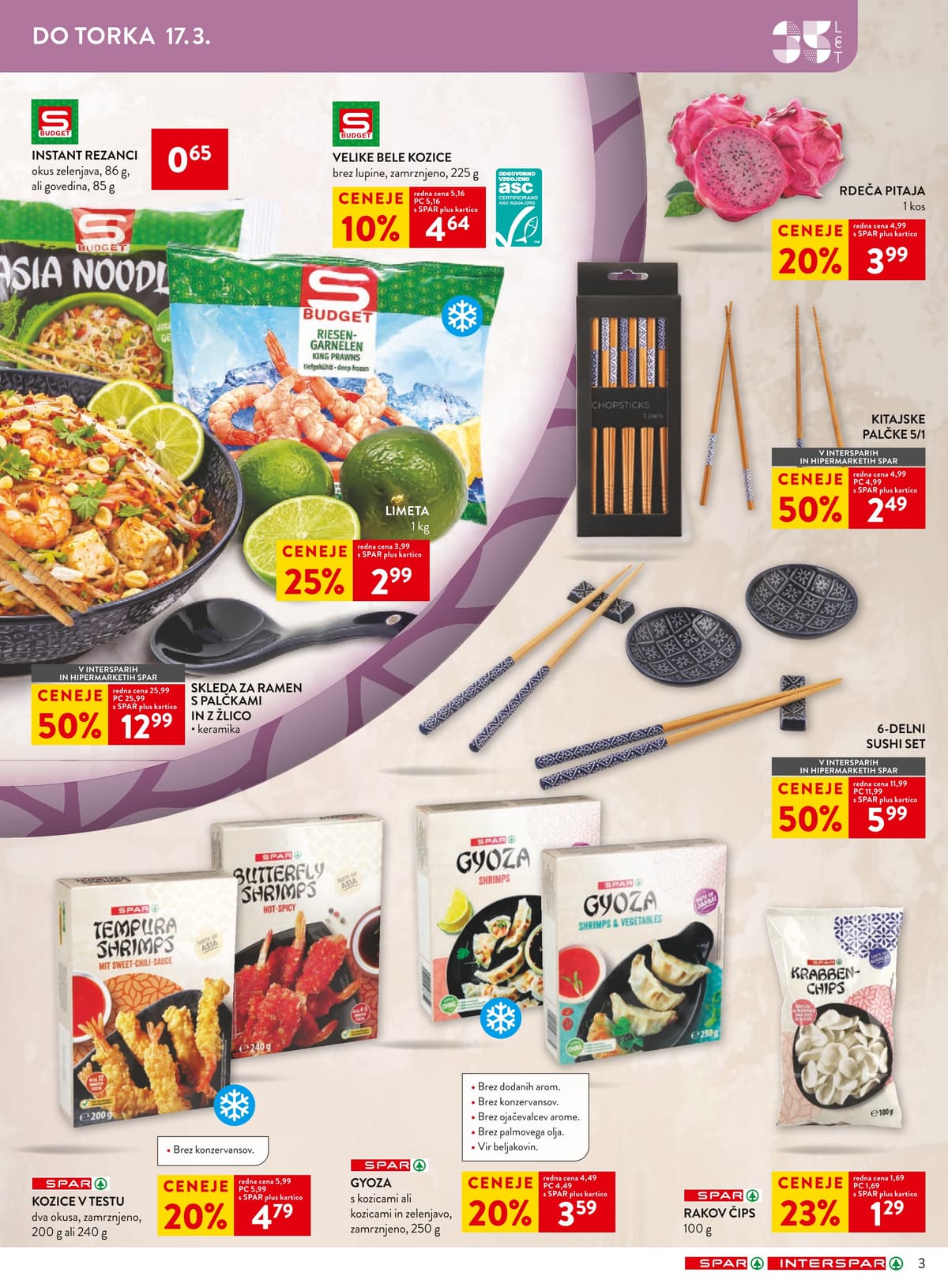 Stran 3. Spar kataloga - Akcijska Ponudba od 09.03.2026.