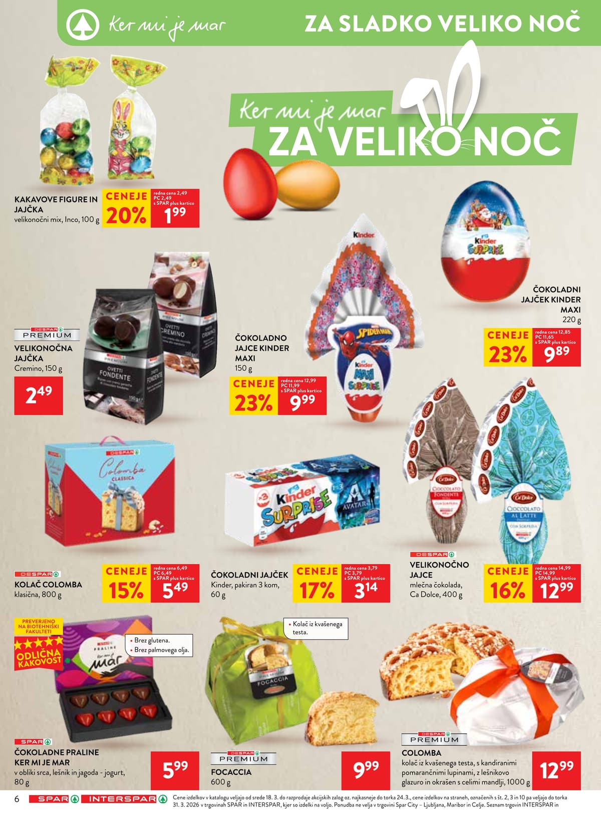 Stran 6. Spar kataloga - Akcijska Ponudba