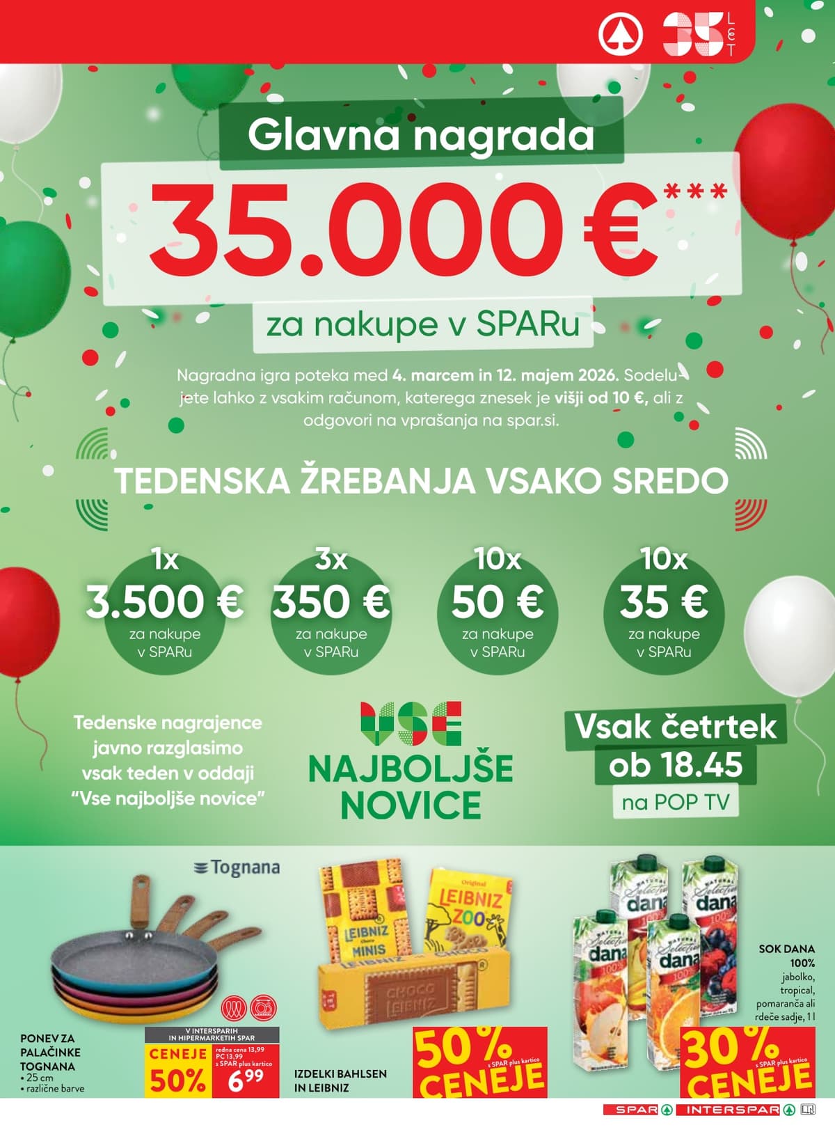 Stran 3. Spar kataloga - Akcijska Ponudba od 22.03.2026.