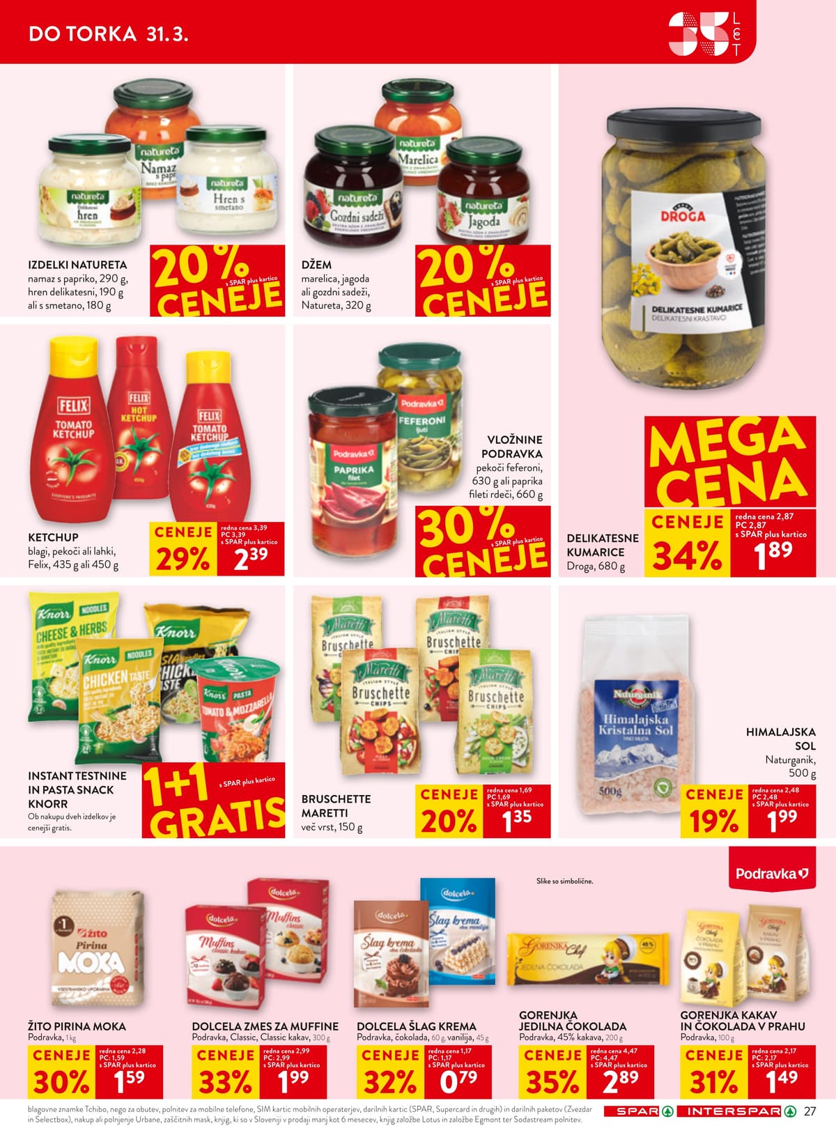 Stran 33. Spar kataloga - Akcijska Ponudba od 22.03.2026.