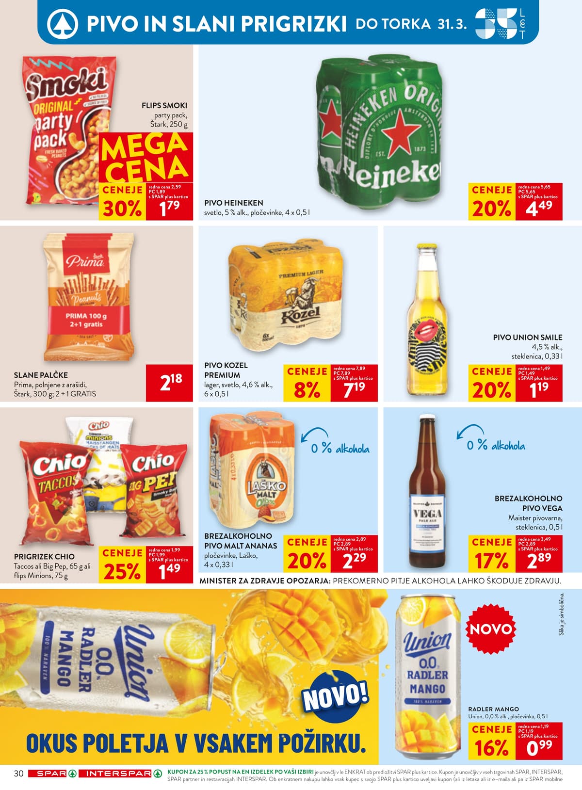 Stran 36. Spar kataloga - Akcijska Ponudba od 22.03.2026.