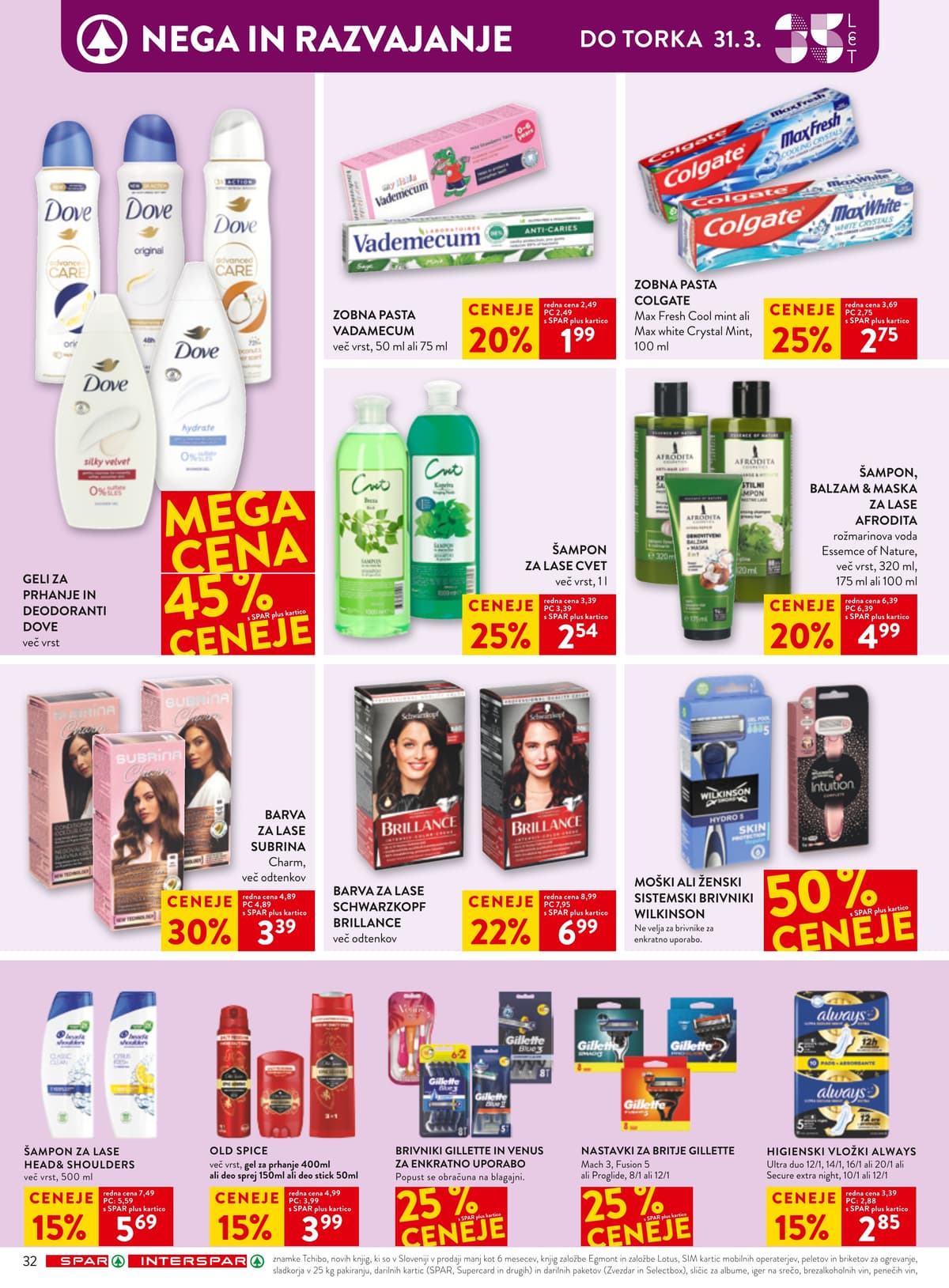 Stran 38. Spar kataloga - Akcijska Ponudba od 22.03.2026.