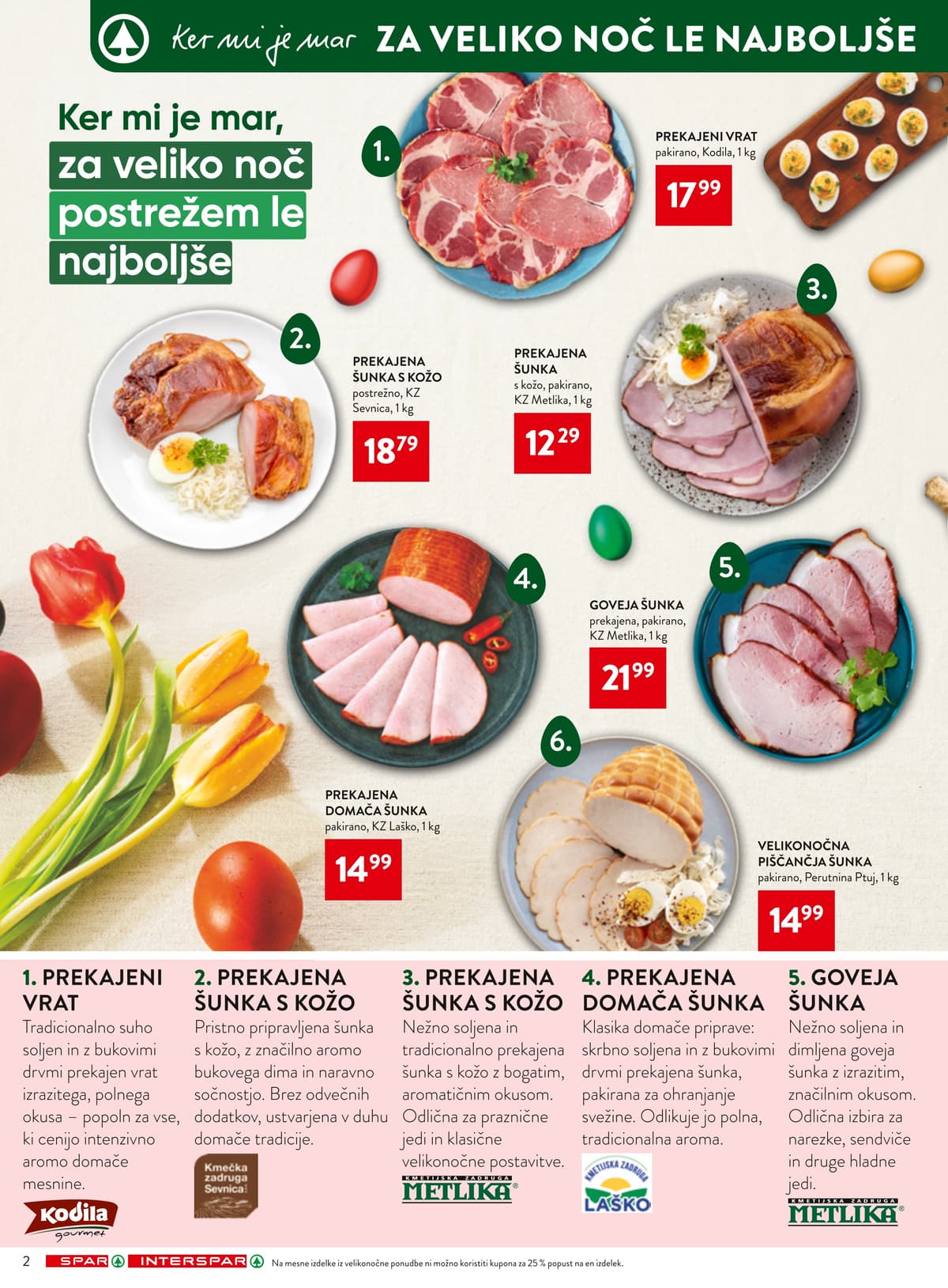Stran 4. Spar kataloga - Akcijska Ponudba od 22.03.2026.