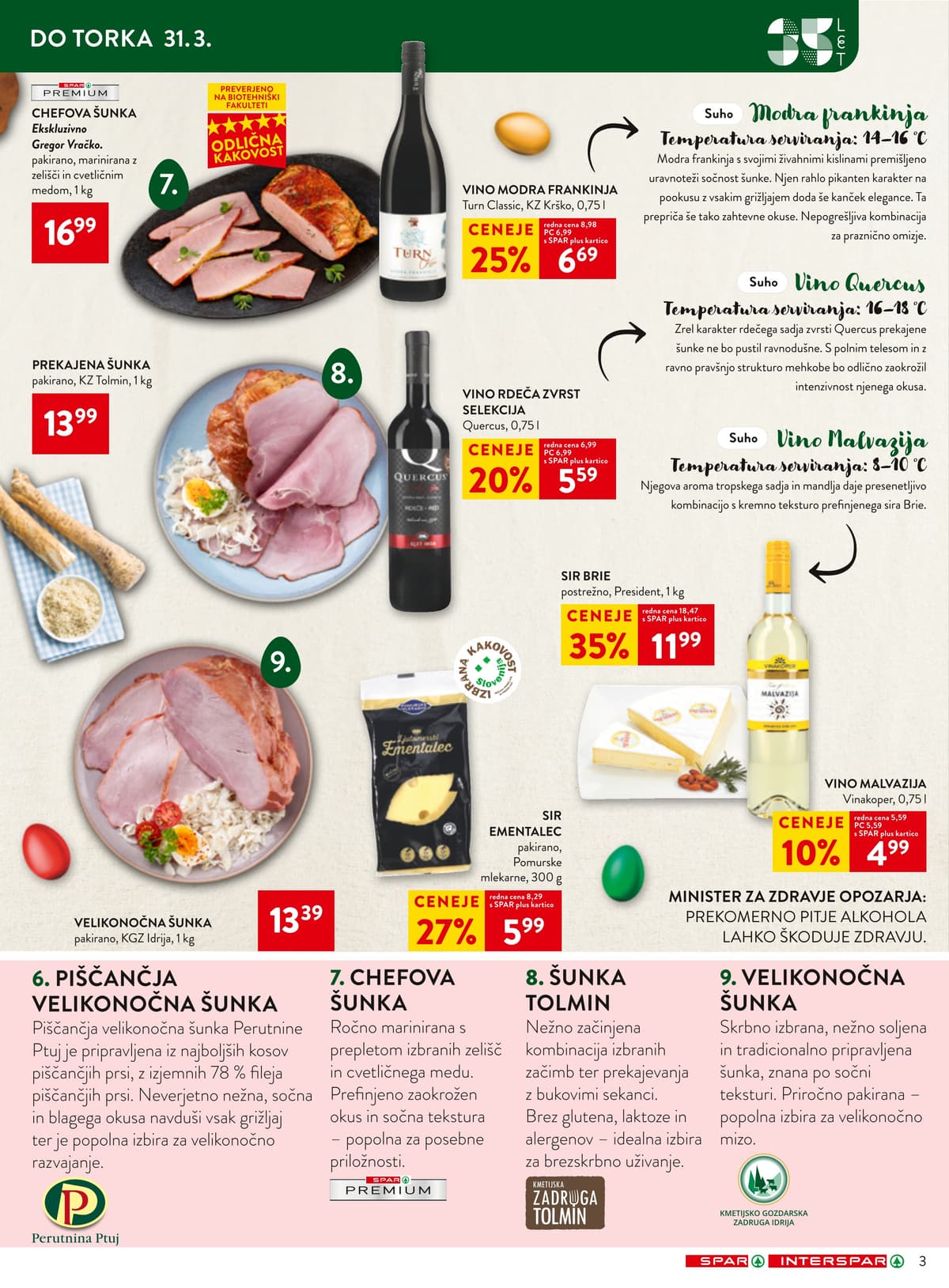 Stran 5. Spar kataloga - Akcijska Ponudba od 22.03.2026.