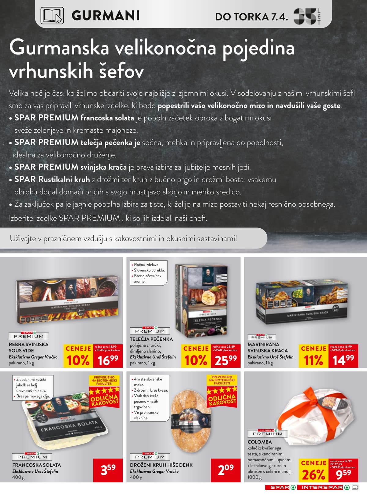 Stran 10. Spar kataloga - Akcijska Ponudba od 29.03.2026.