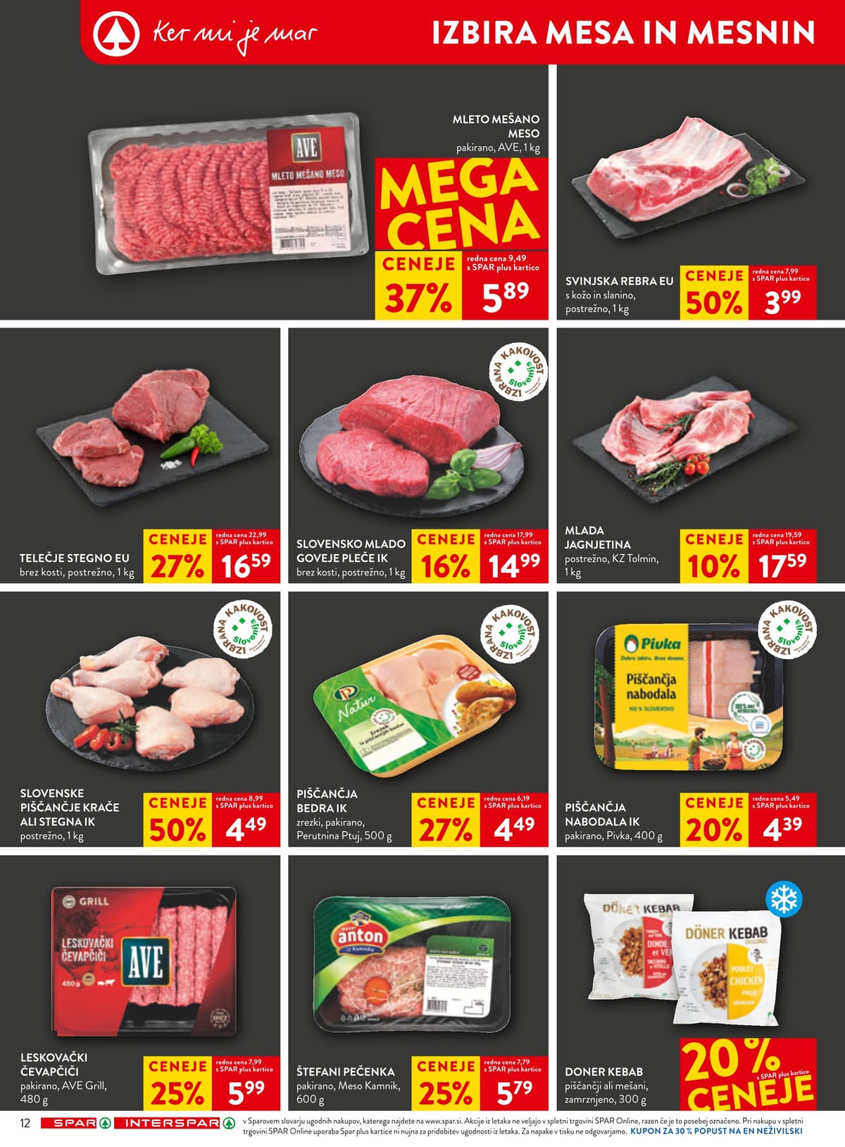 Stran 18. Spar kataloga - Akcijska Ponudba od 29.03.2026.