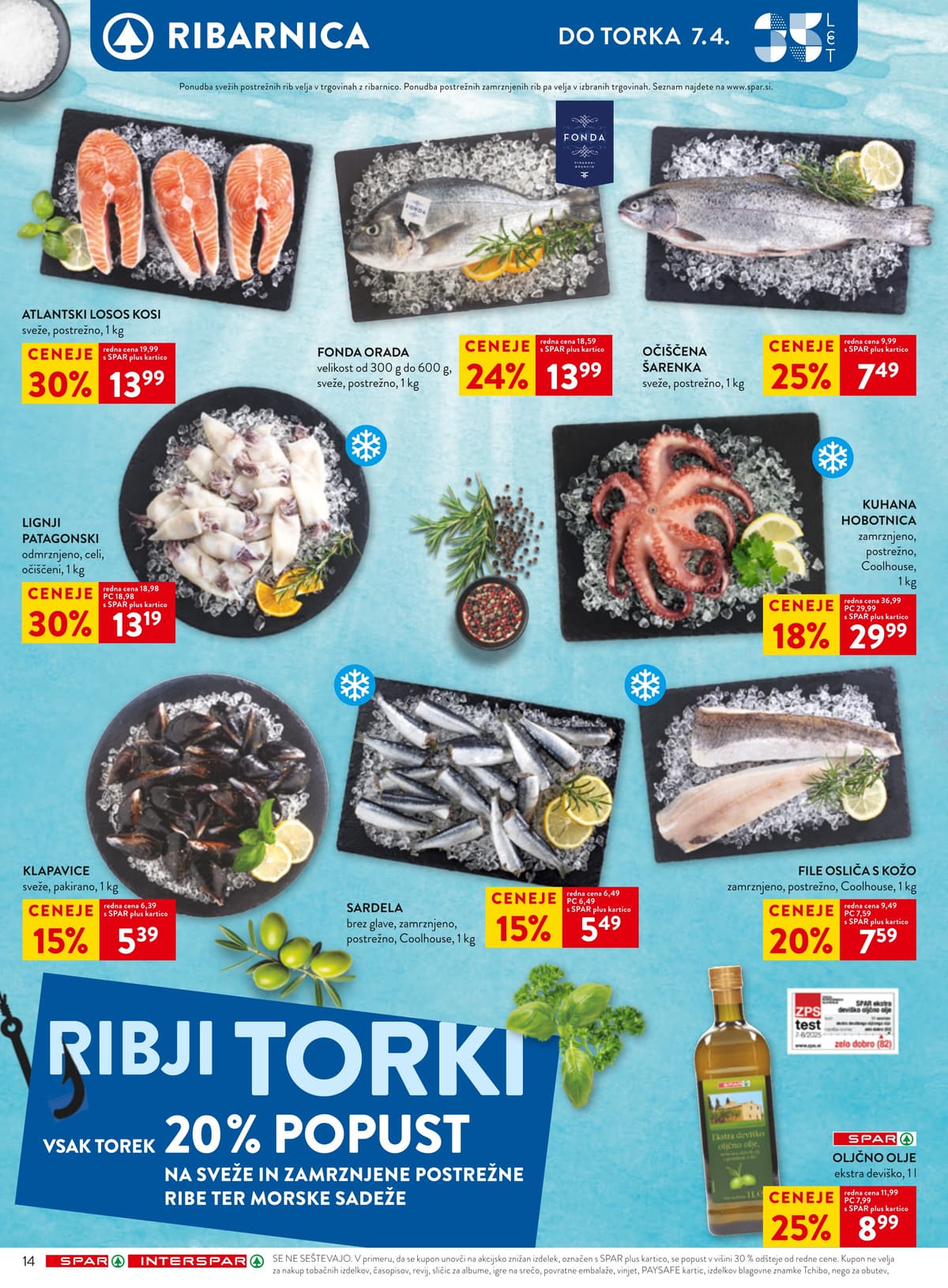 Stran 20. Spar kataloga - Akcijska Ponudba od 29.03.2026.