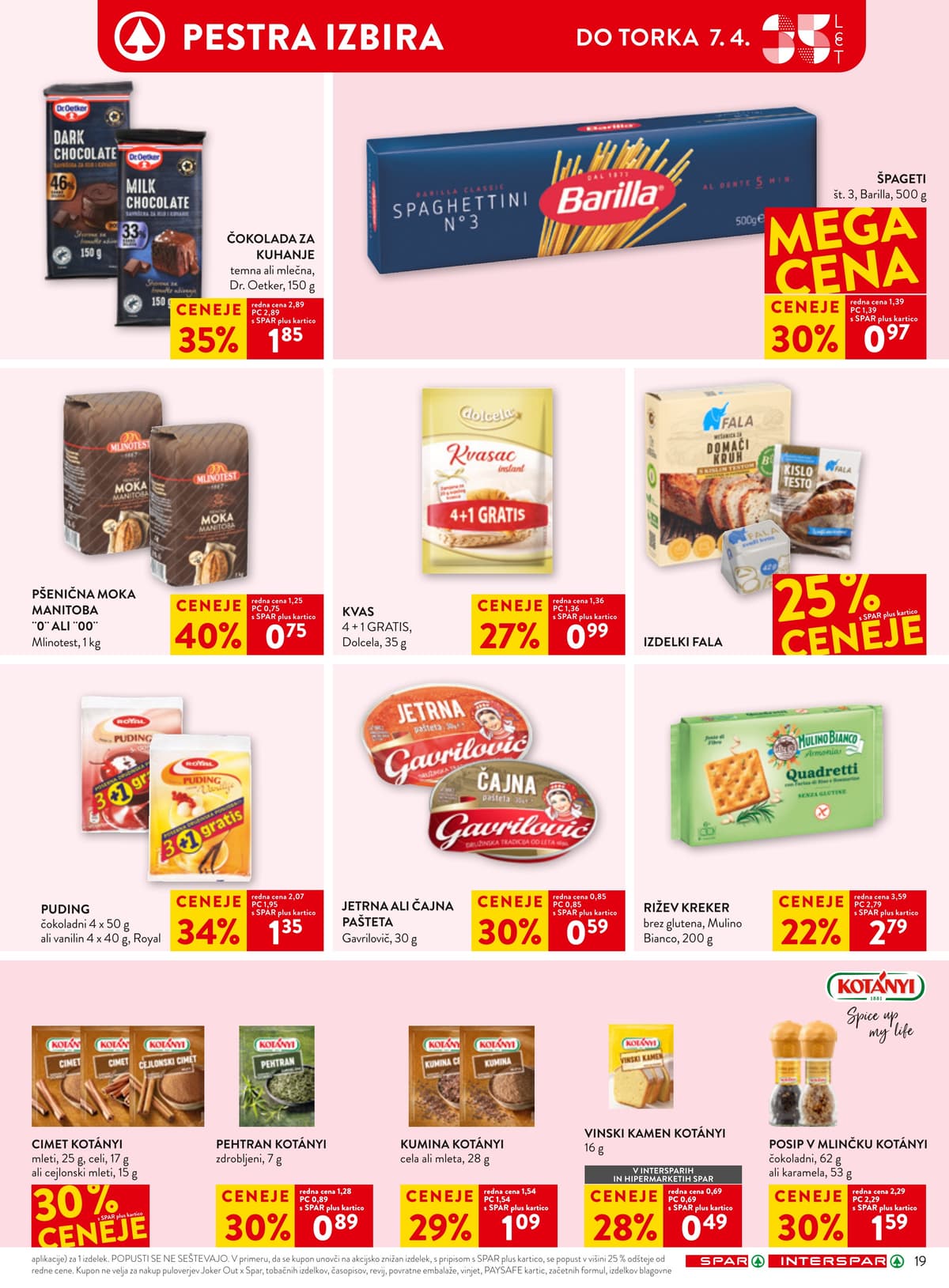 Stran 25. Spar kataloga - Akcijska Ponudba od 29.03.2026.