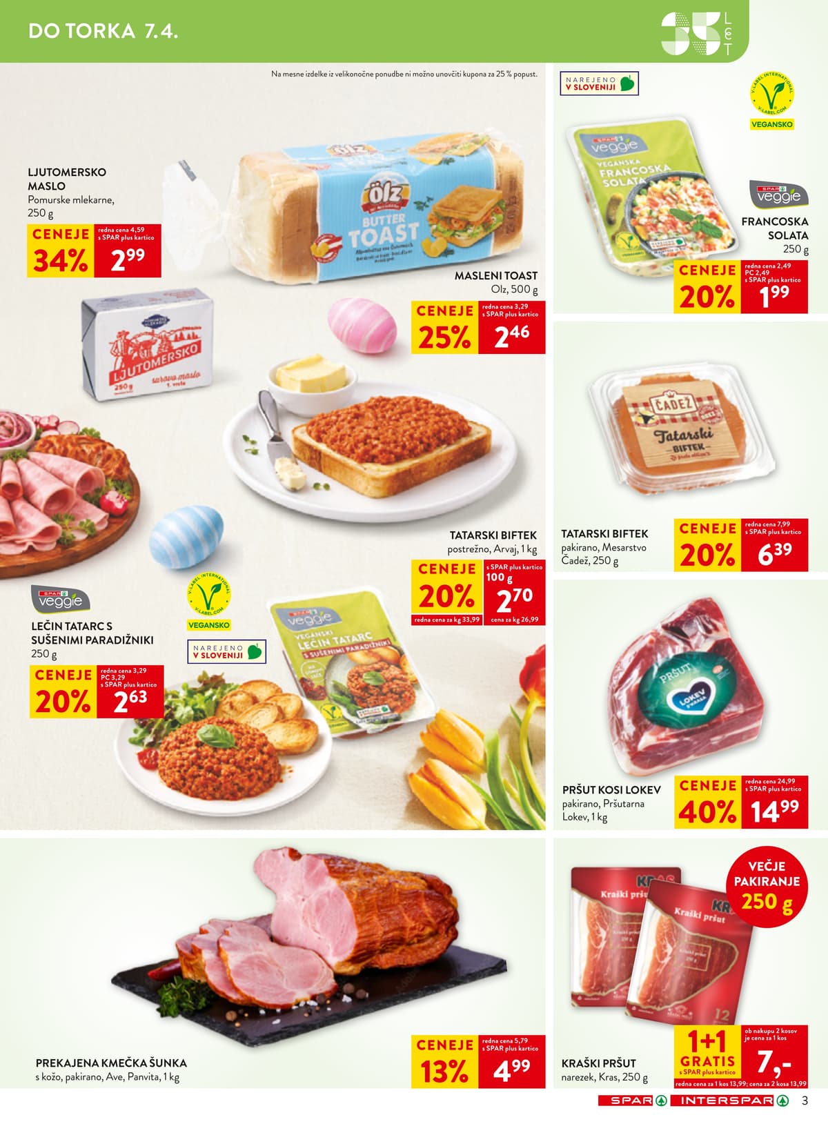 Stran 3. Spar kataloga - Akcijska Ponudba od 29.03.2026.