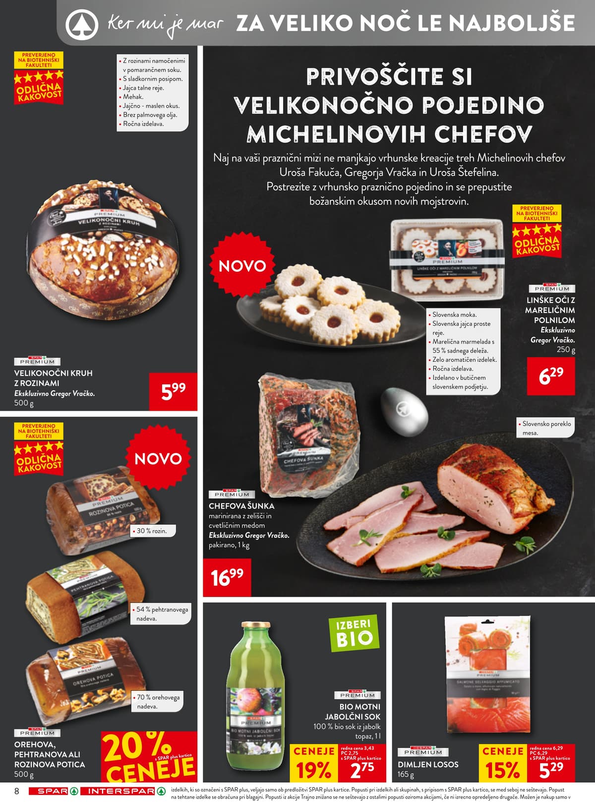 Stran 8. Spar kataloga - Akcijska Ponudba od 29.03.2026.