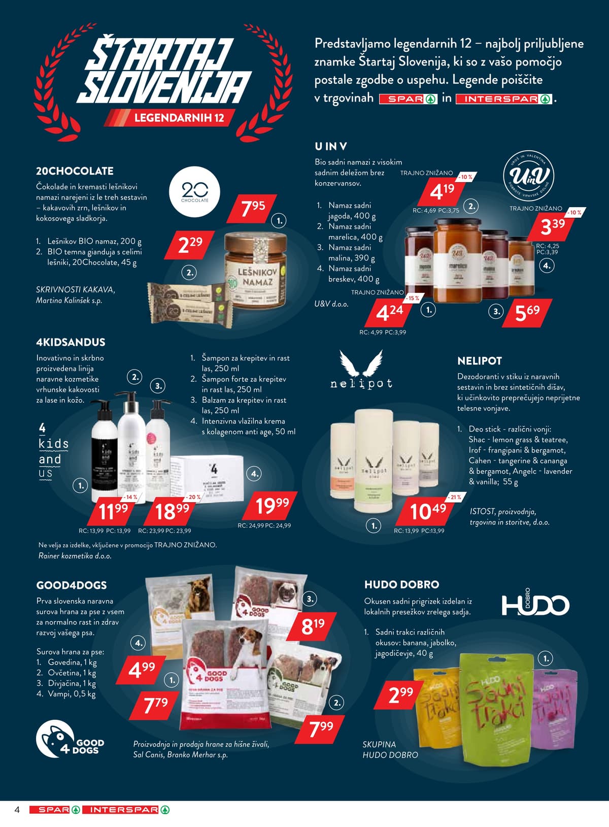 Stran 4. Spar kataloga - Akcijska Ponudba od 05.04.2026.