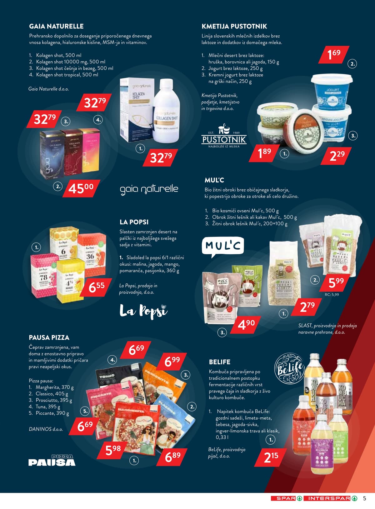 Stran 5. Spar kataloga - Akcijska Ponudba od 05.04.2026.