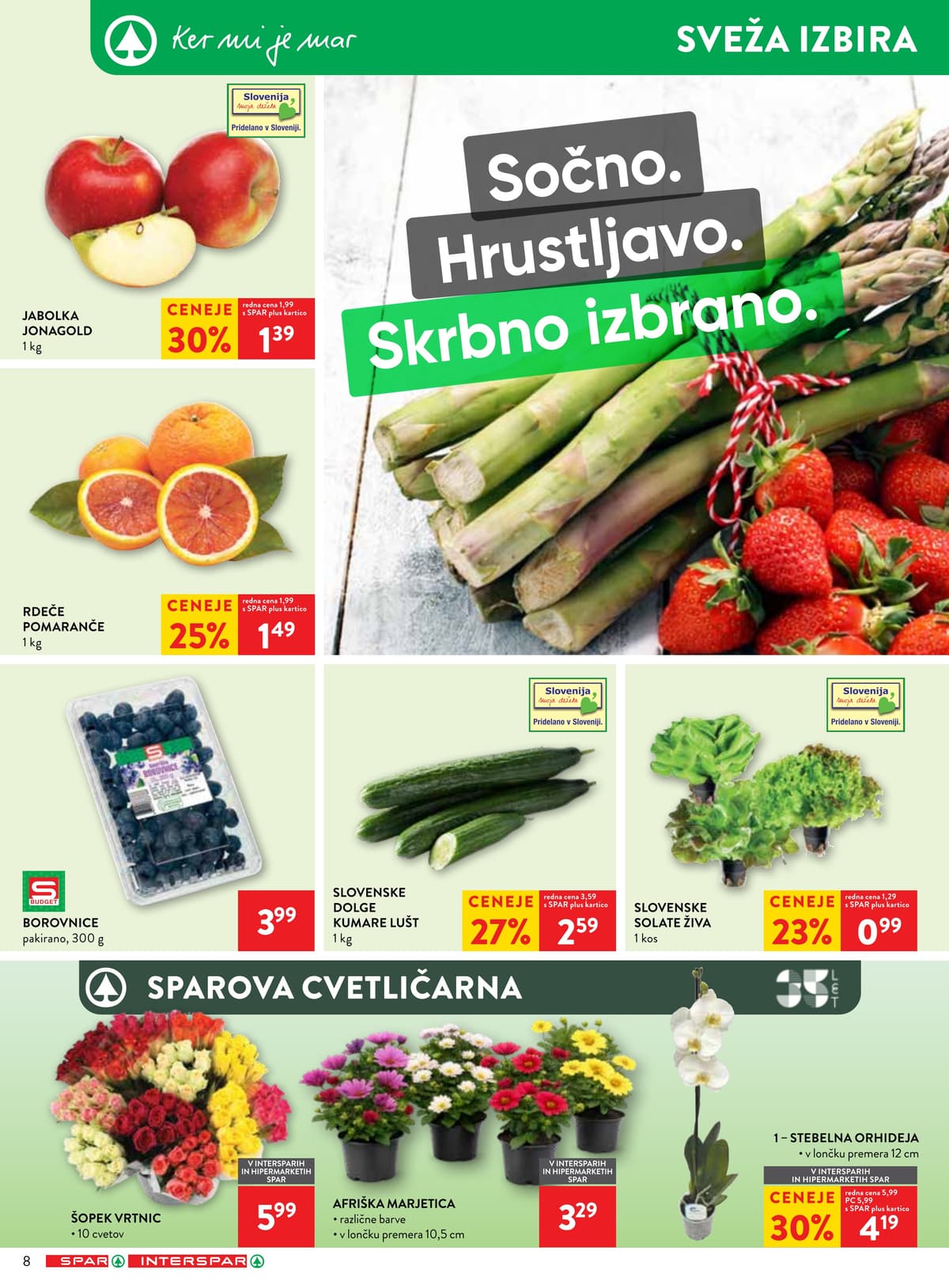 Stran 8. Spar kataloga - Akcijska Ponudba od 05.04.2026.