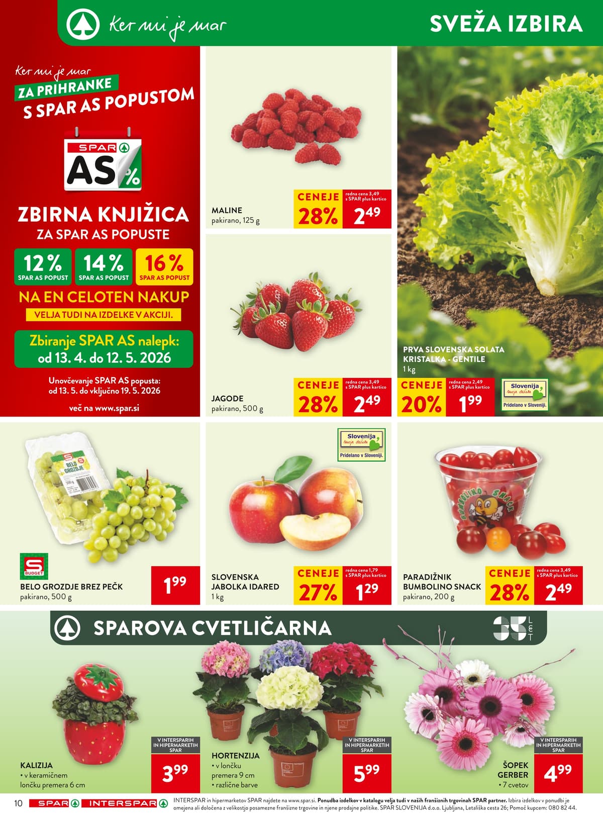 Stran 10. Spar kataloga - Akcijska Ponudba od 12.04.2026.